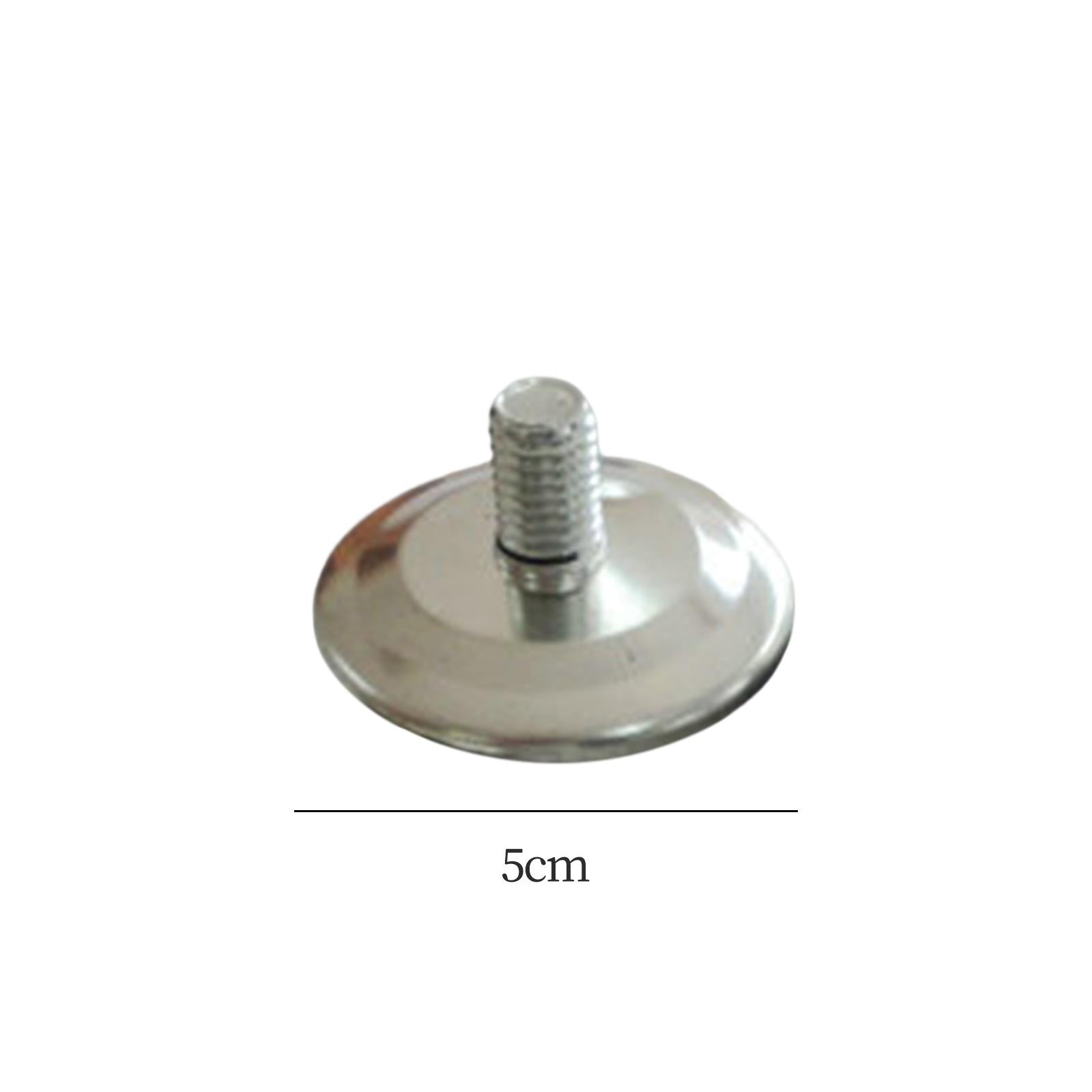 5x Furniture Levelers Metal Leveling Screw Foot Pad for Furniture Legs Table
