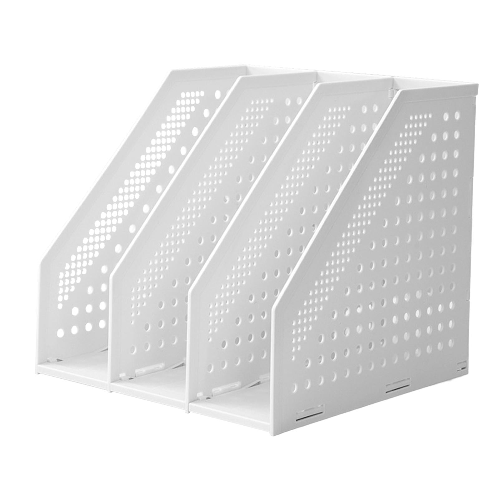 Magazine File Organiser Portable Storage Bookshelf for school office Desktop B
