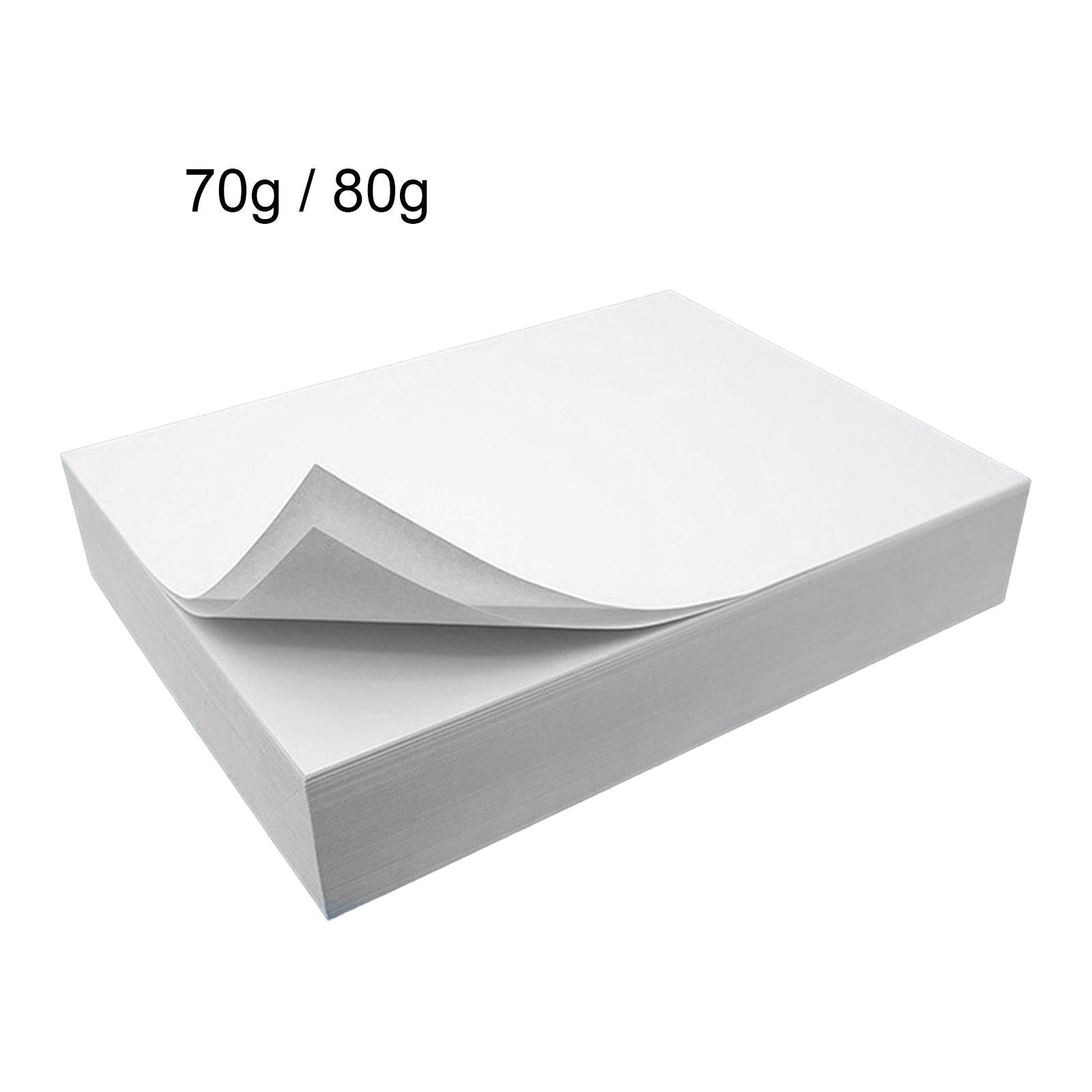 A4 Copying Paper 8.3 x 11.7" Smooth 500 Count for Home Office Reports Memos 70g"