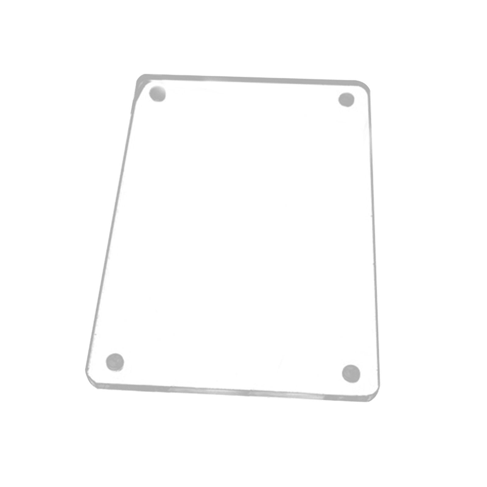 2xLabel Holders name Card Flat Mini Label Shelf for Wedding Hotel Hotels 5.5cmx8.2cm