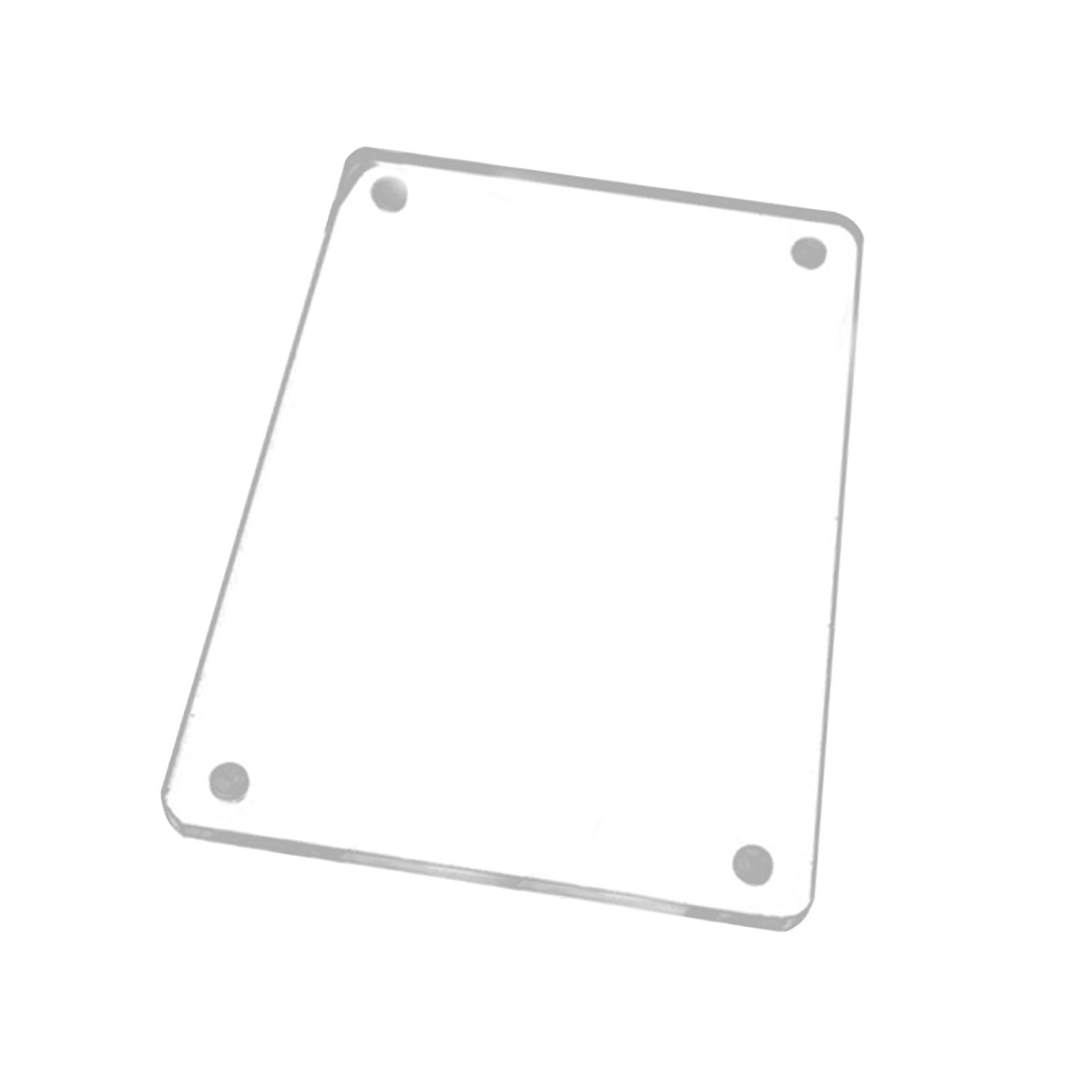 4xLabel Holders name Card Flat Mini Label Shelf for Wedding Hotel Hotels 5.5cmx8.2cm