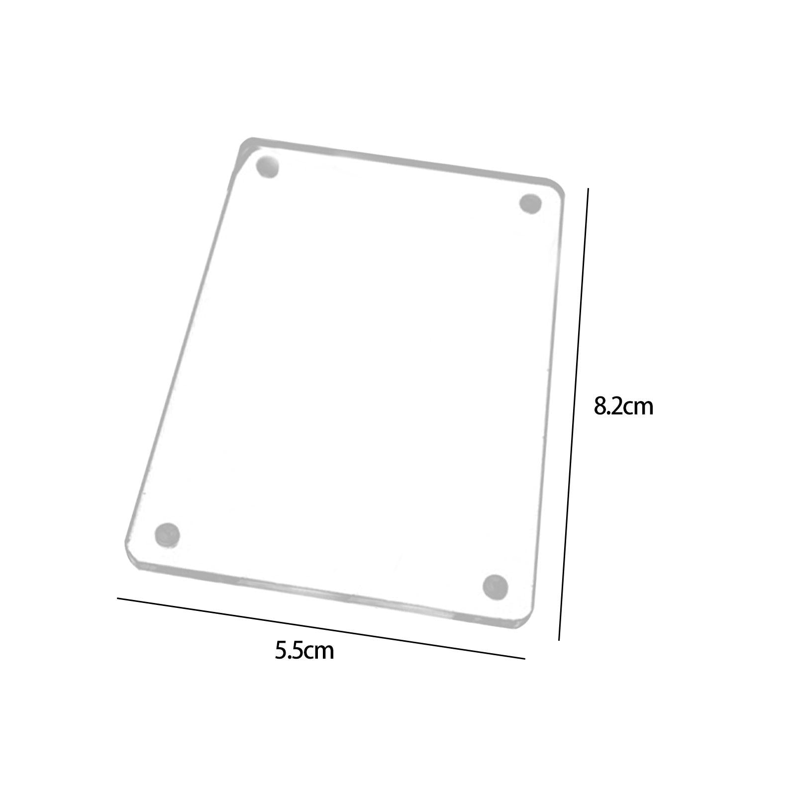 Label Holders name Card Flat Mini Label Shelf for Wedding Hotel Hotels 5.5cmx8.2cm
