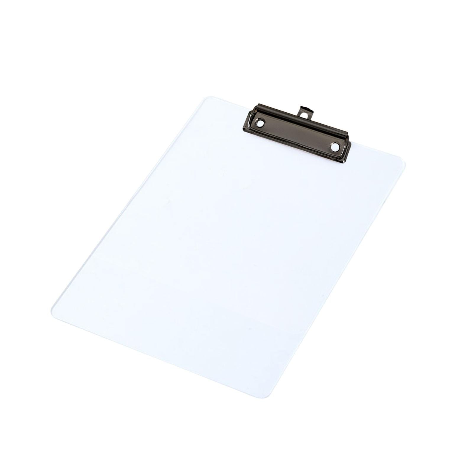 Clipboards Organizer Waterproof A4 Folder Board for Document Office Homework black