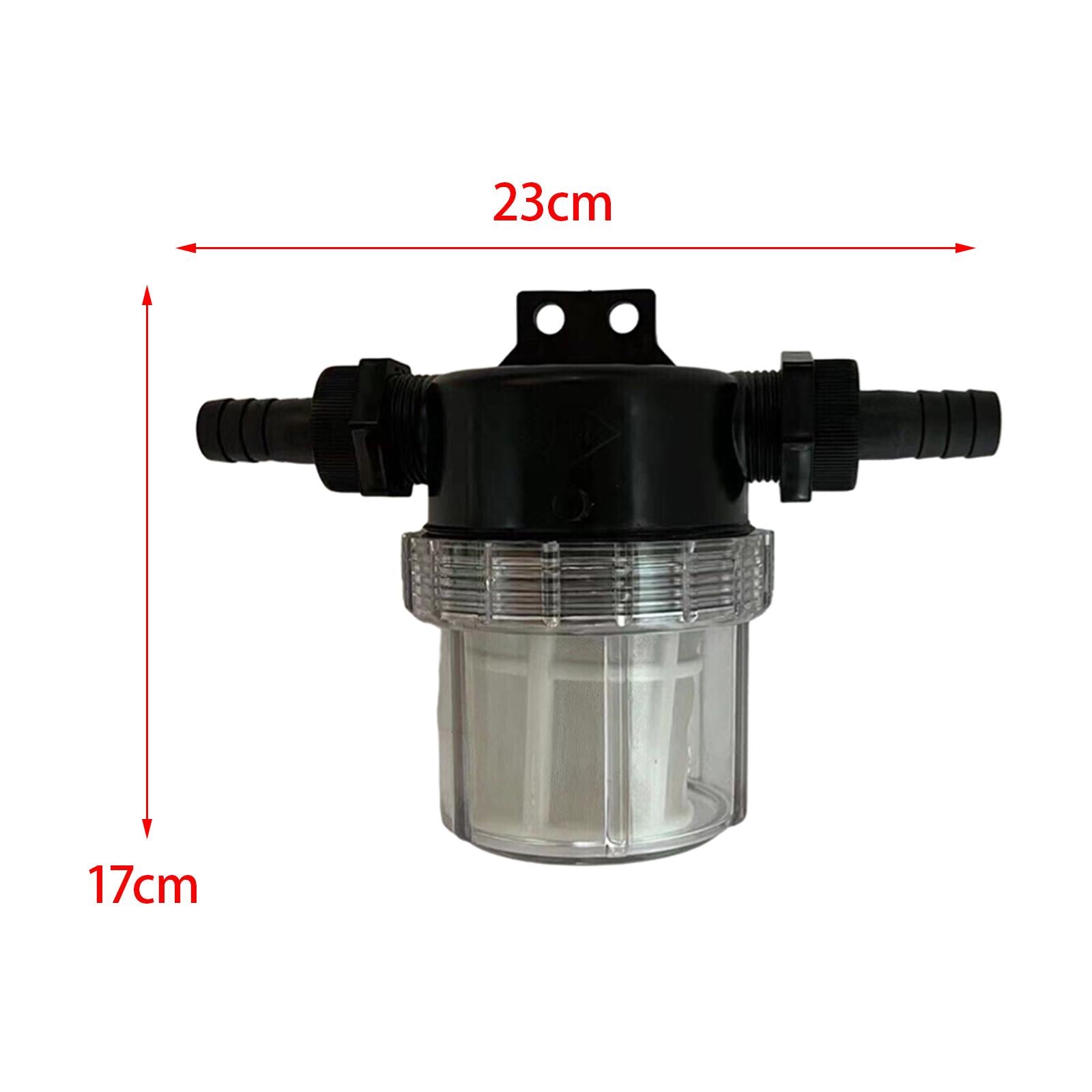 High Pressure Washer Filter for Garden Hose Irrigation Sprayer Aquarium Pump DN20 Mass Flow
