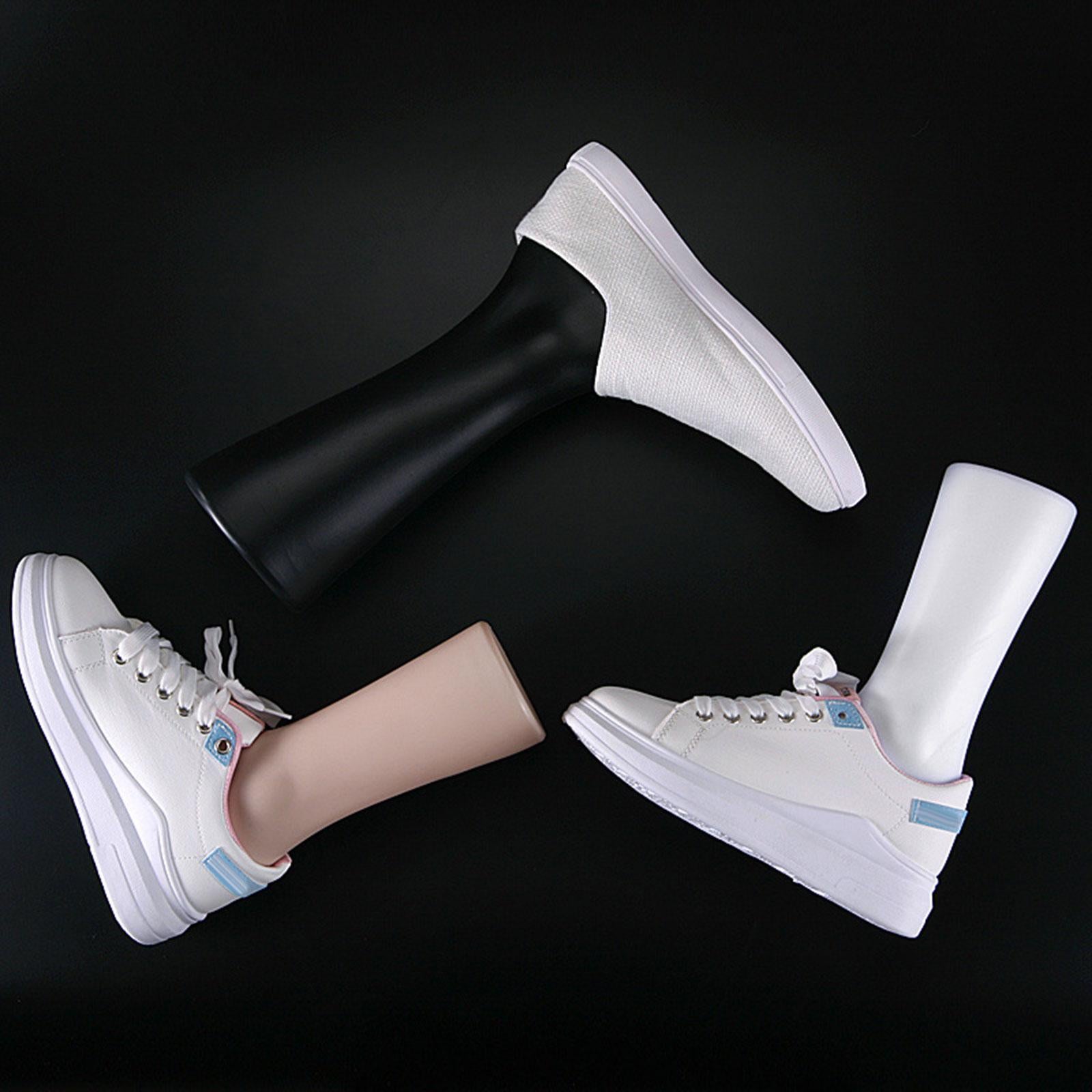 Lifesize Male Mannequin Foot Shoes Support Foot Model for Socks Jewelry Shop Black