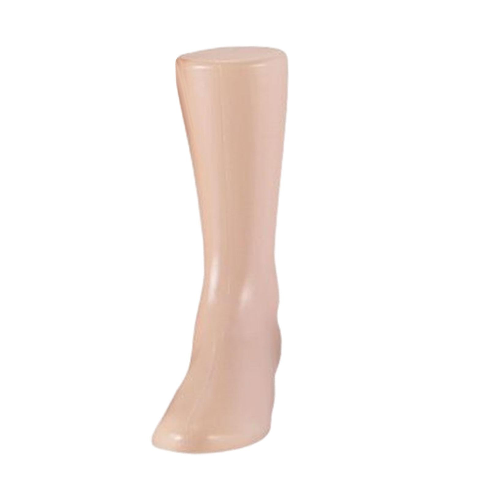 Lifesize Female Mannequin Foot Photography Accessories for Socks Chains Shop Khaki