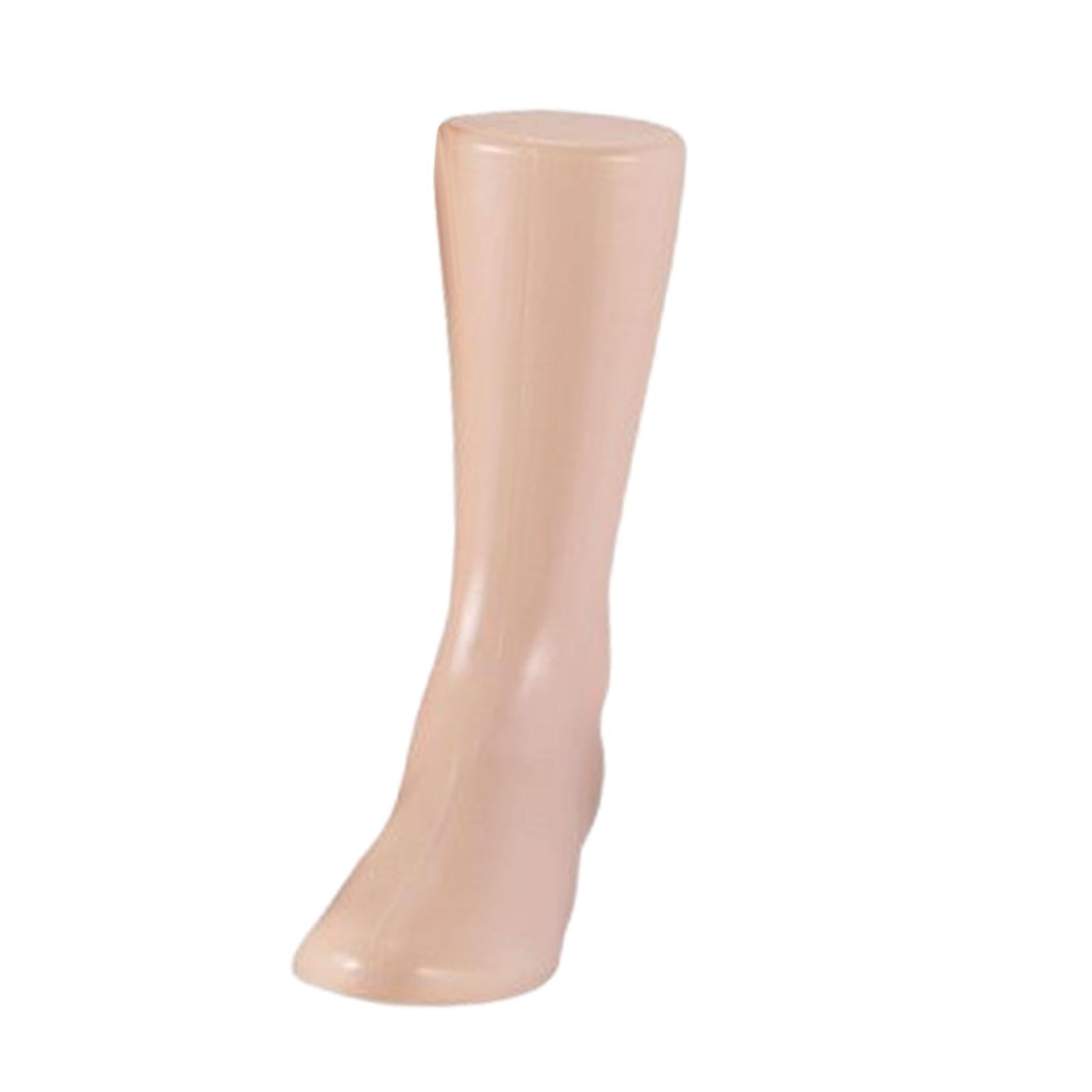 Lifesize Female Mannequin Foot Photography Accessories for Socks Chains Shop Khaki