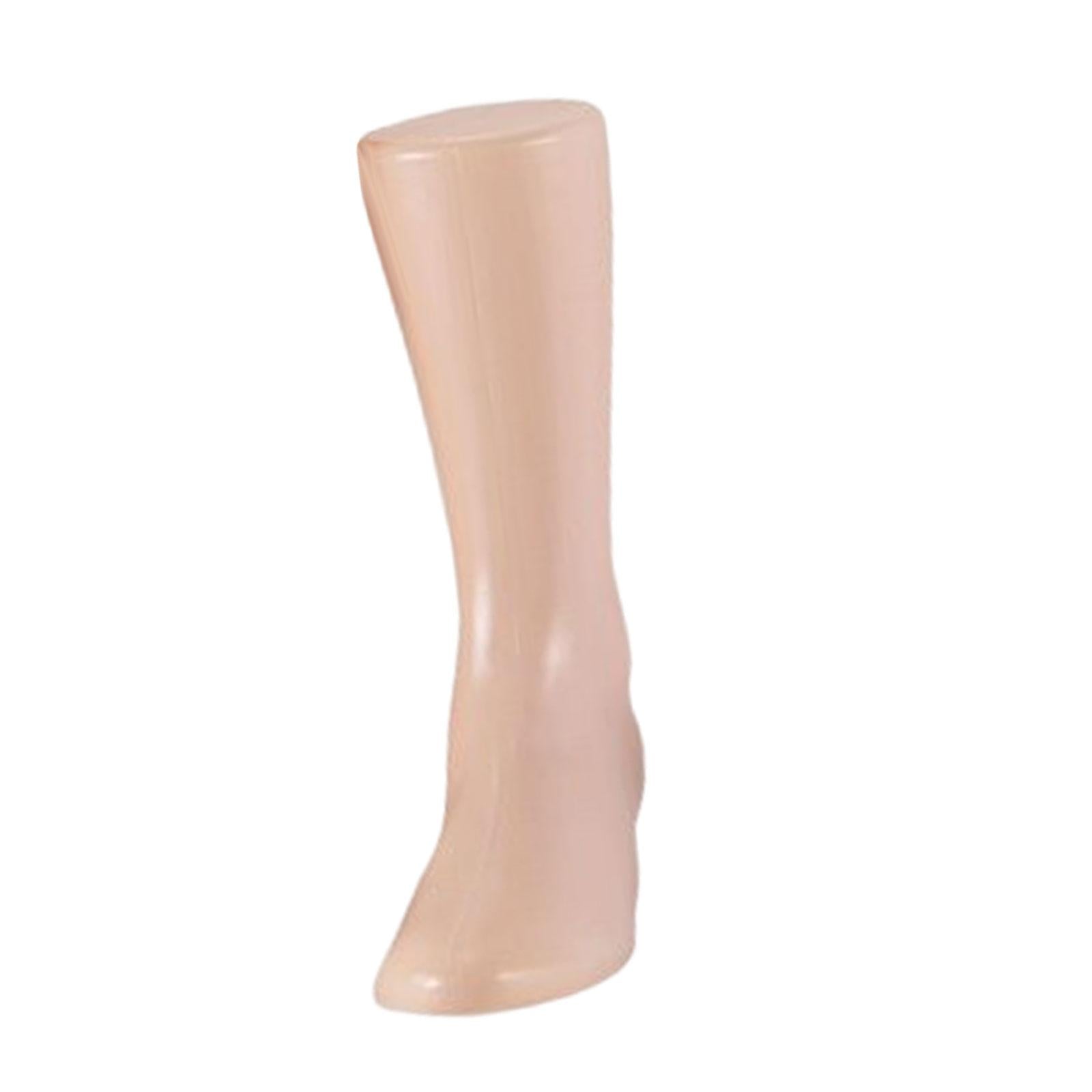 Lifesize Female Mannequin Foot Photography Accessories for Socks Chains Shop Khaki