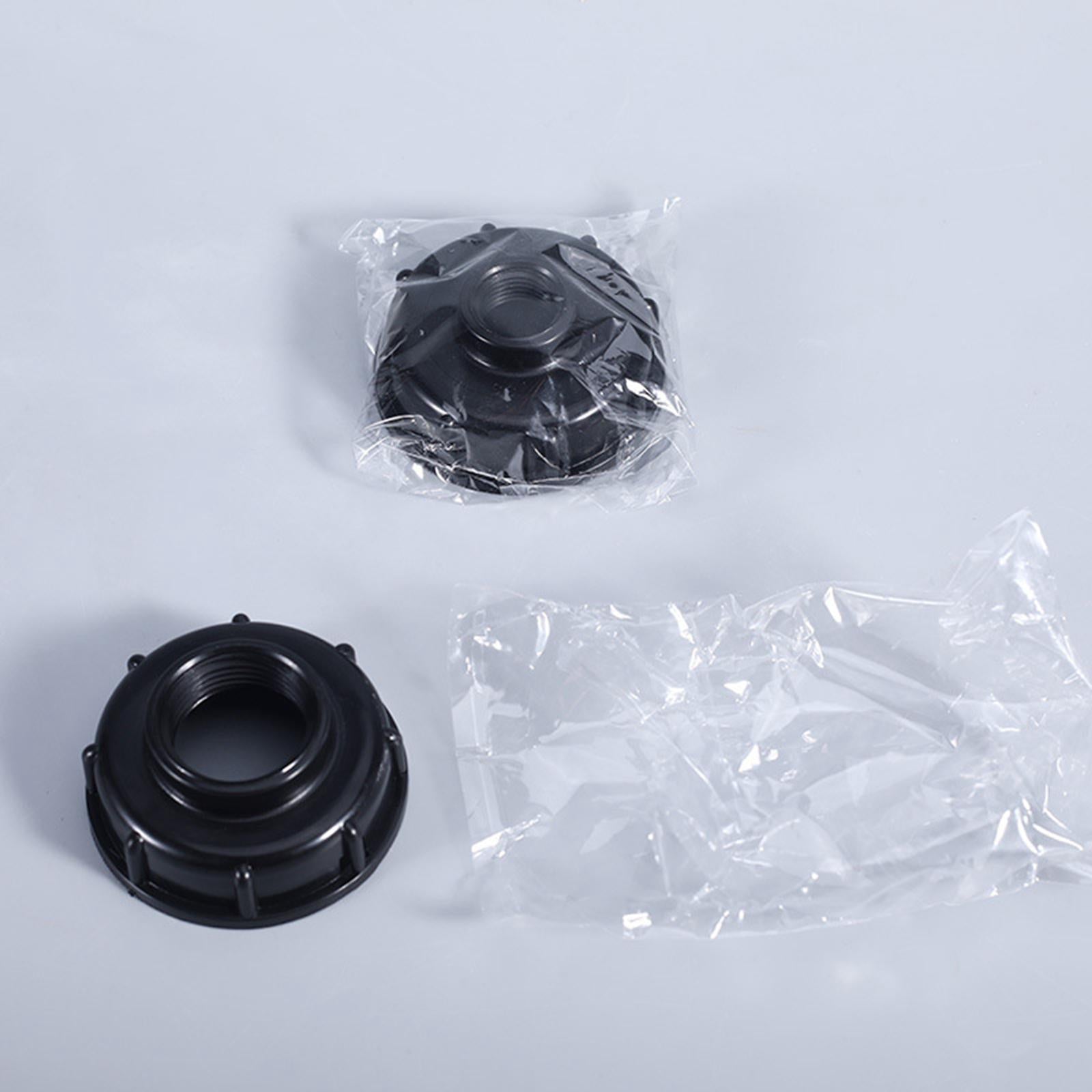 Garden Hose Connector IBC Tank Valve for Hose Connector Accessory Greenhouse Black DN15