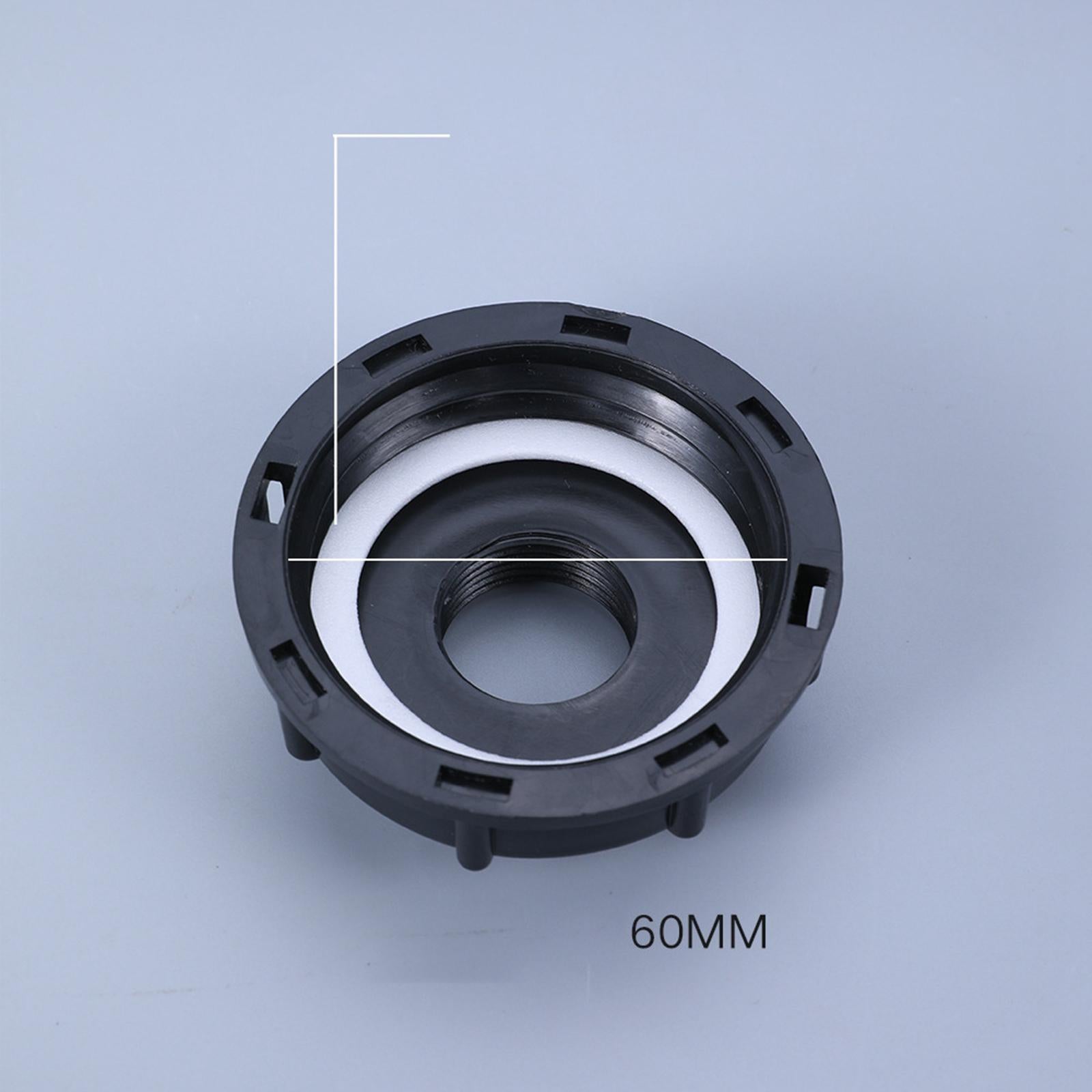 Garden Hose Connector IBC Tank Valve for Hose Connector Accessory Greenhouse Black DN15