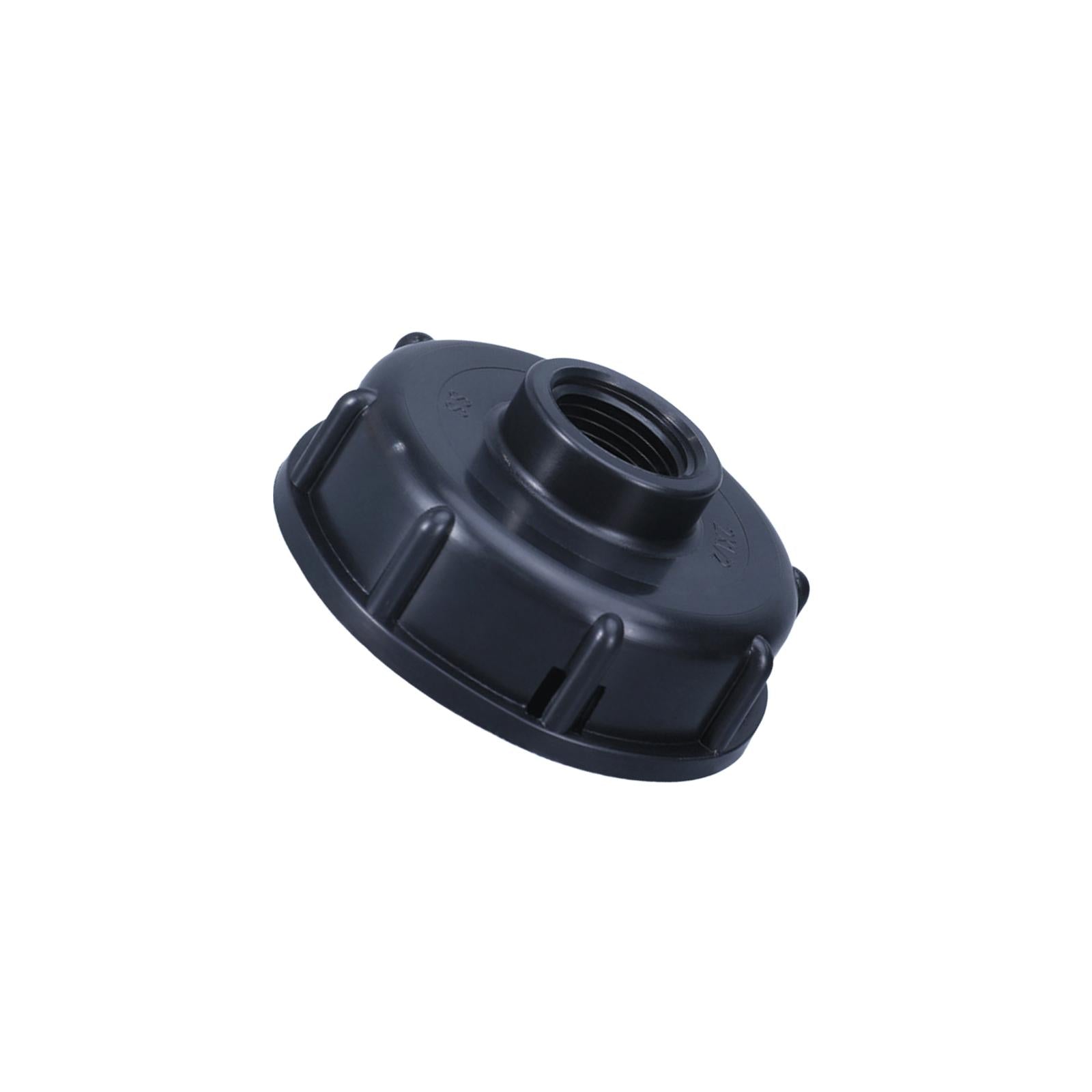 Garden Hose Connector IBC Tank Valve for Hose Connector Accessory Greenhouse Black DN15