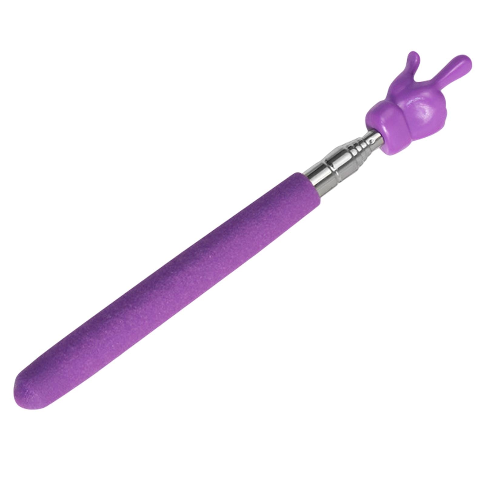 Hand Pointer Accs Portable Teacher Pointer Finger Design for Home Whiteboard Violet