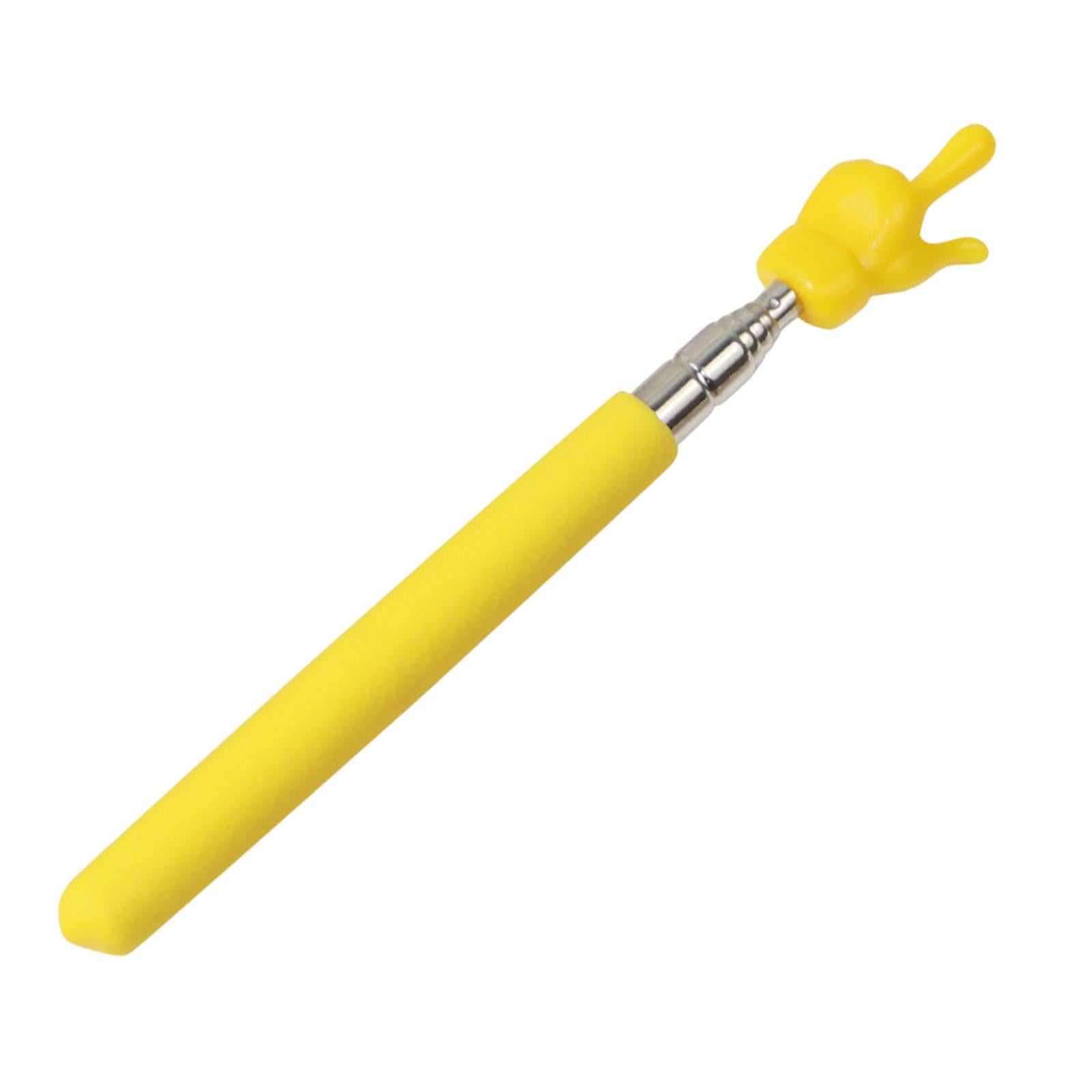 Hand Pointer Accs Portable Teacher Pointer Finger Design for Home Whiteboard Yellow