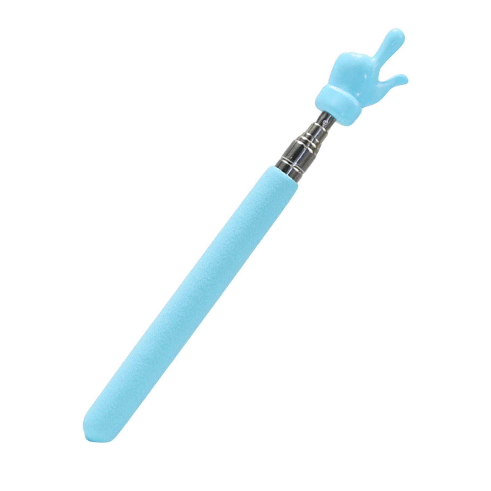 2xHand Pointer Accs Portable Teacher Pointer Finger Design for Home Whiteboard Blue