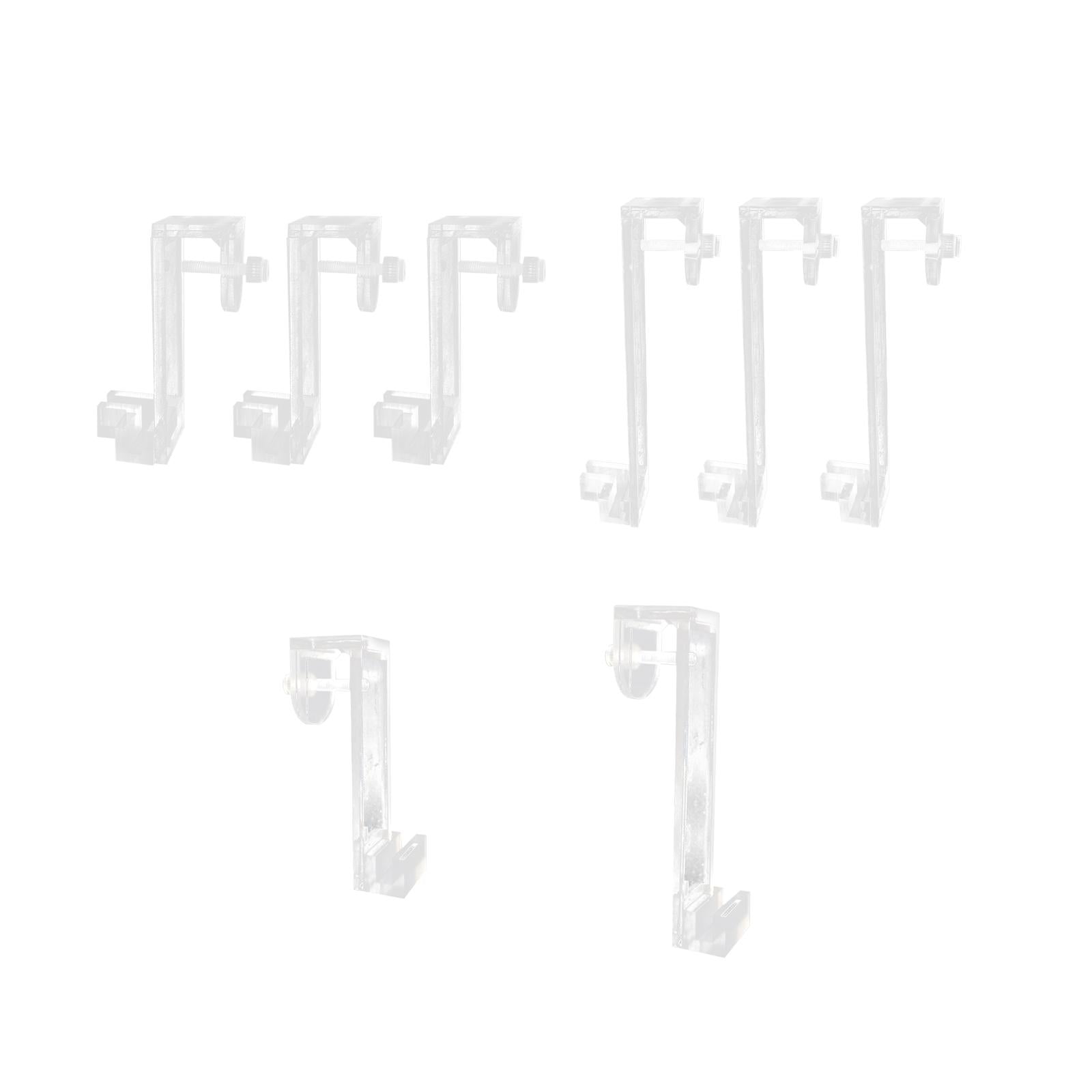 3x Negative Pressure Fish Tank Bracket Clear Landscaping Aquarium Decoration A 10cm