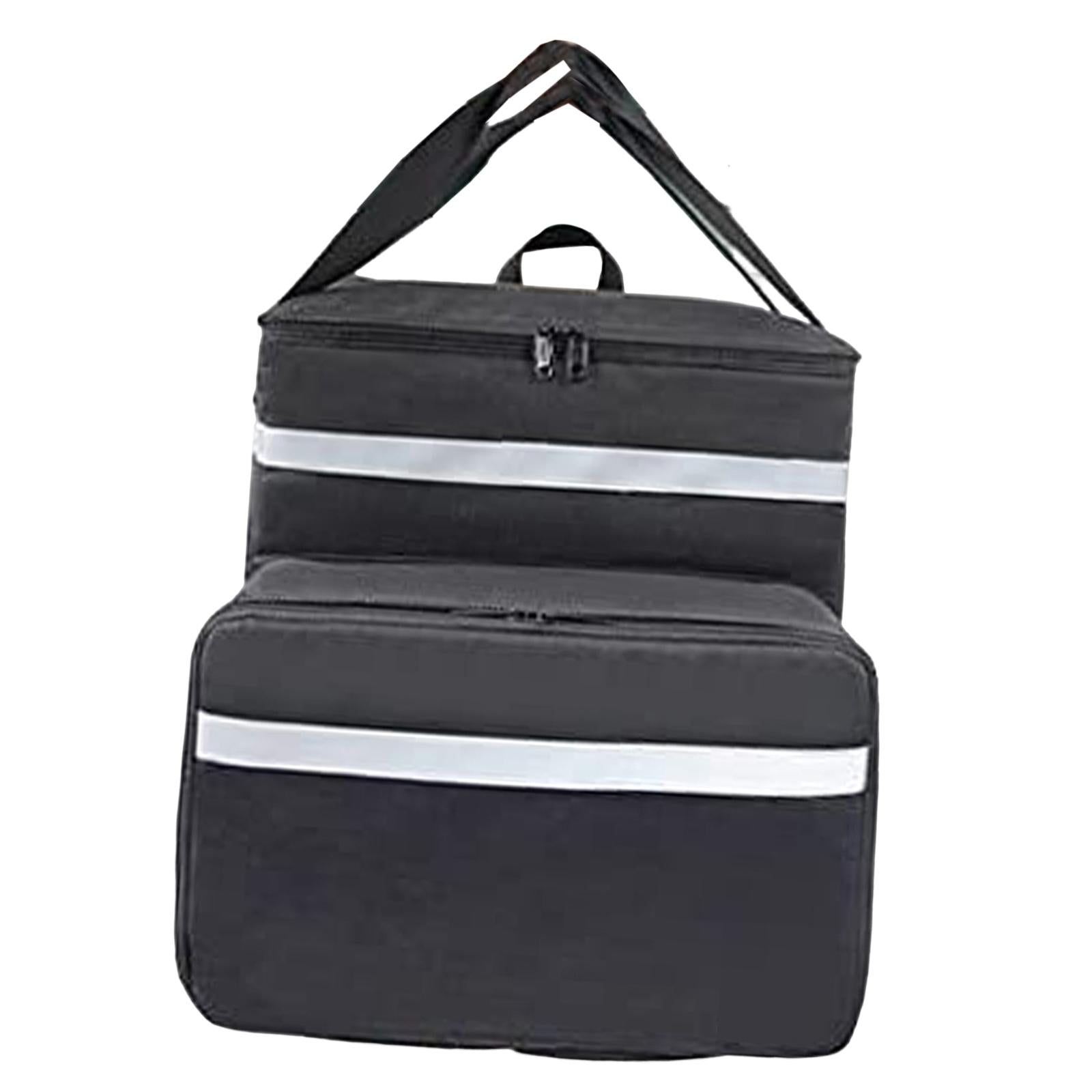 Expandable Catering Cooler Bag Thermal Food Bag for Car Delivery Bike Picnic