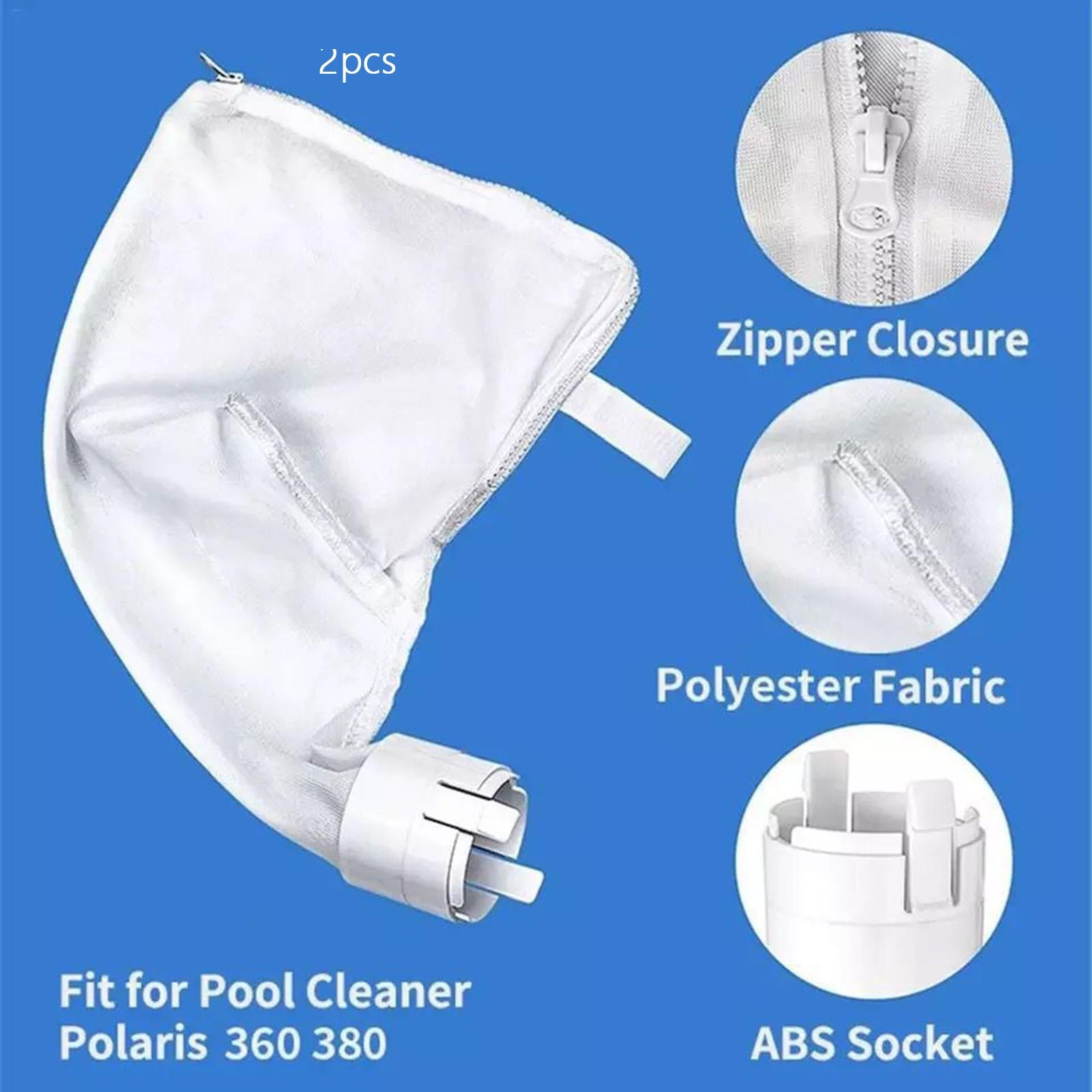 Zippered Filter Bag Pool Cleaner Zipper Filter Bag for 360 Pool Cleaner Accessories