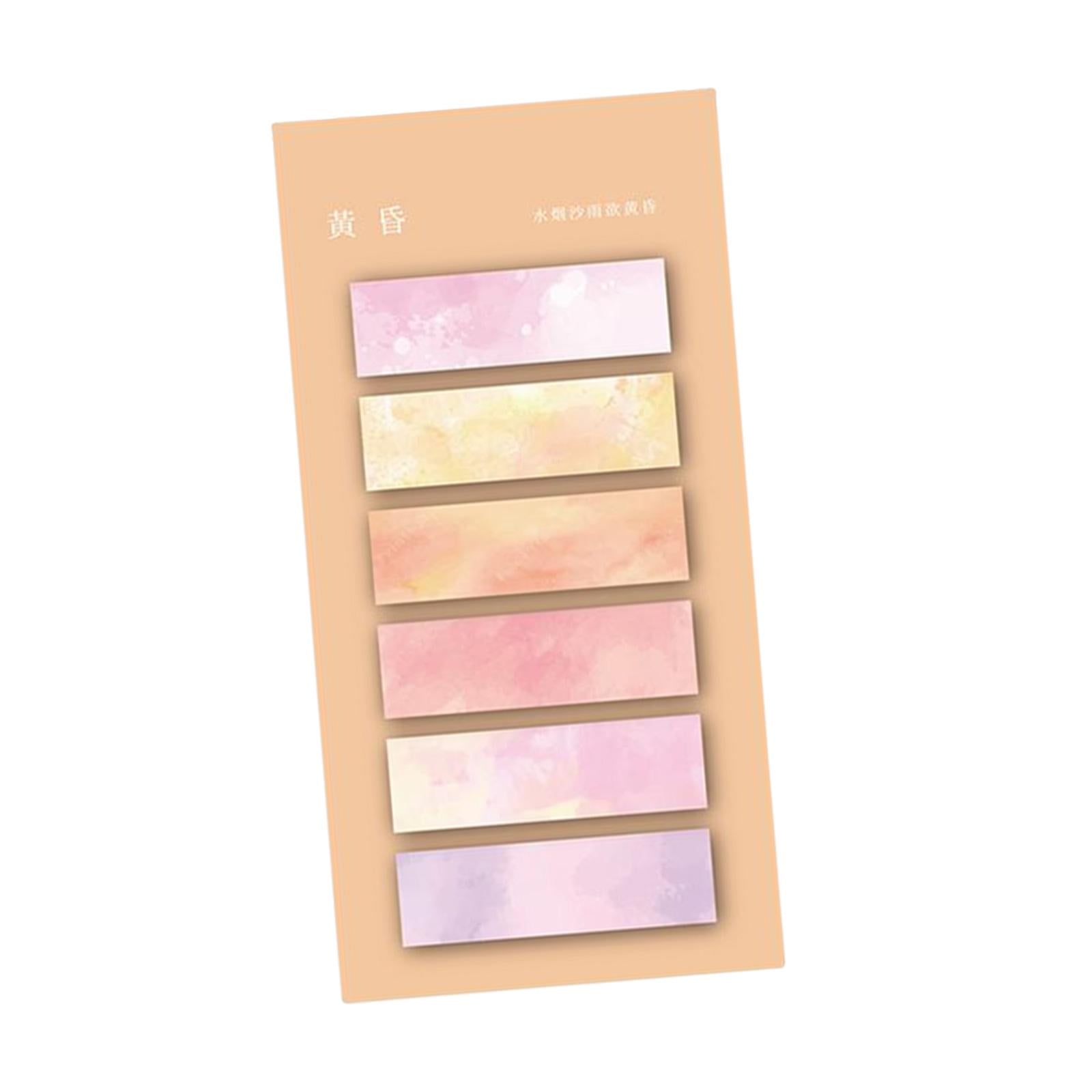Page Marker Writable Handwritten Sticky Notes Tabs for Catalogs files Diaries Style B