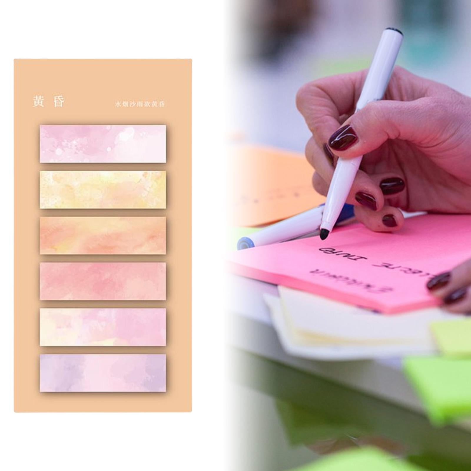 Page Marker Writable Handwritten Sticky Notes Tabs for Catalogs files Diaries Style B