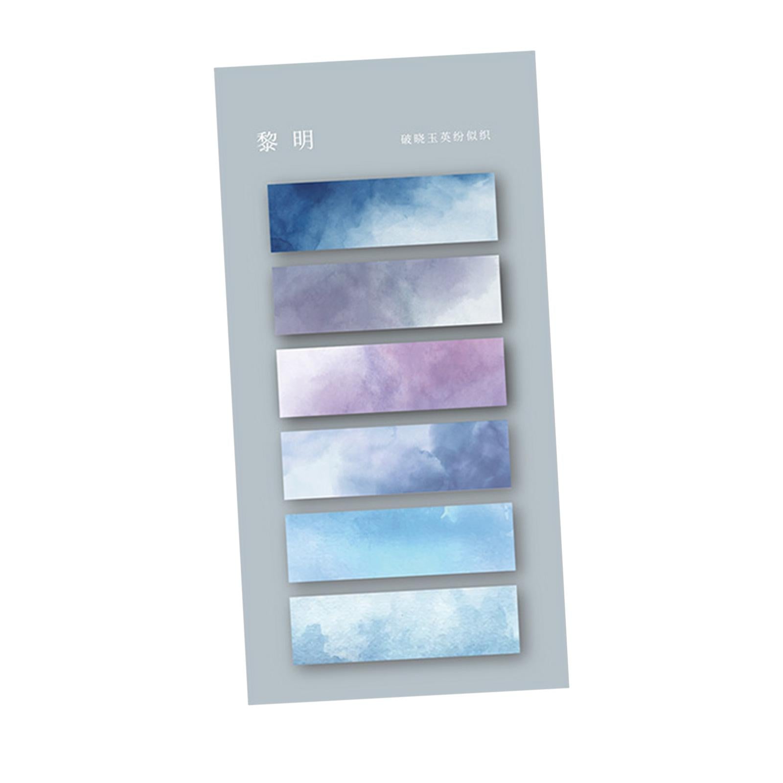 Page Marker Writable Handwritten Sticky Notes Tabs for Catalogs files Diaries Style D