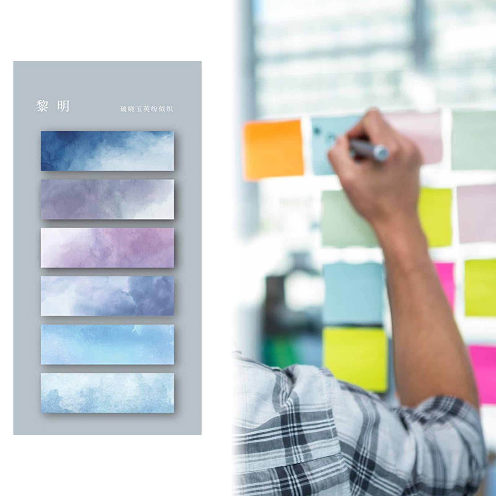 Page Marker Writable Handwritten Sticky Notes Tabs for Catalogs files Diaries Style D