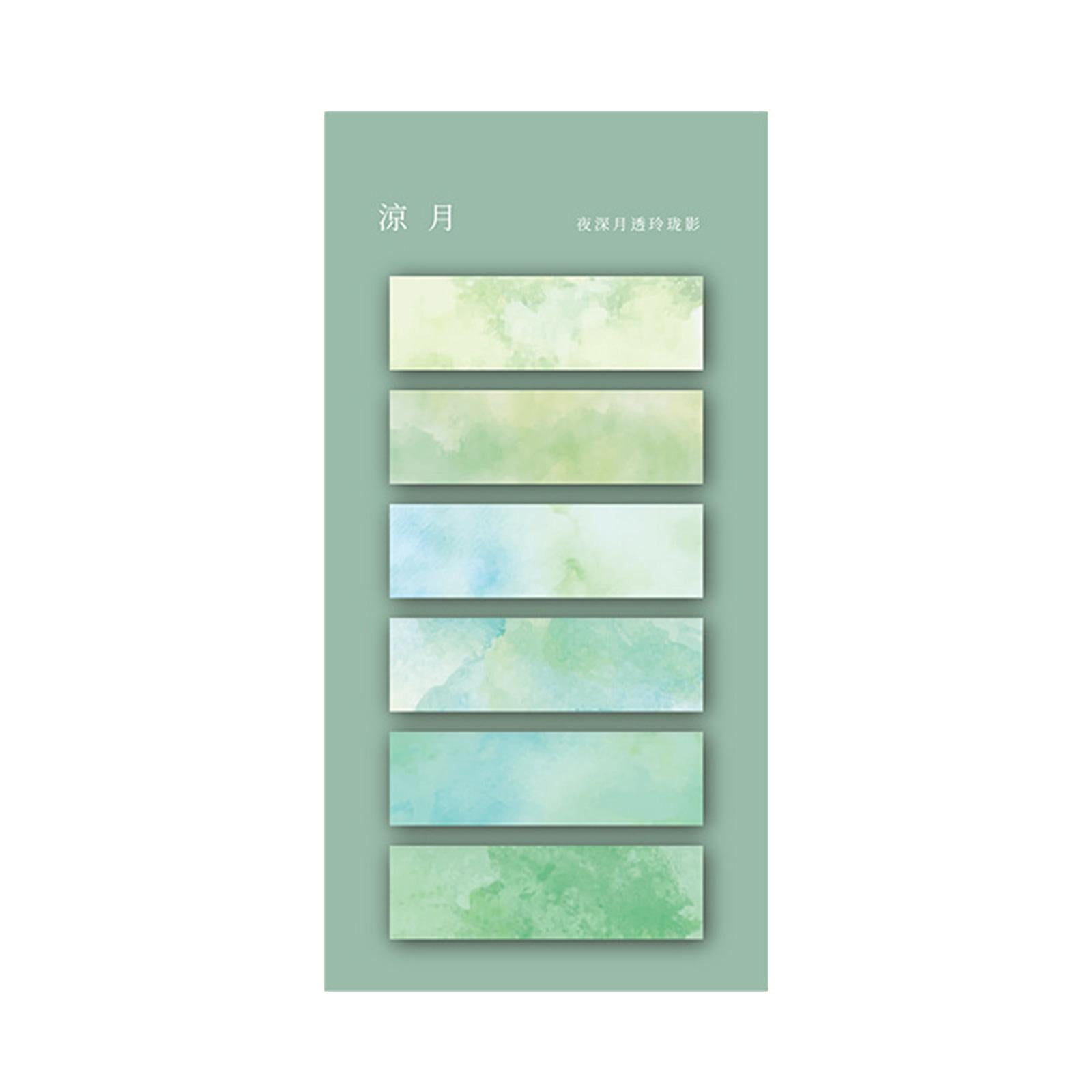Page Marker Writable Handwritten Sticky Notes Tabs for Catalogs files Diaries Style E