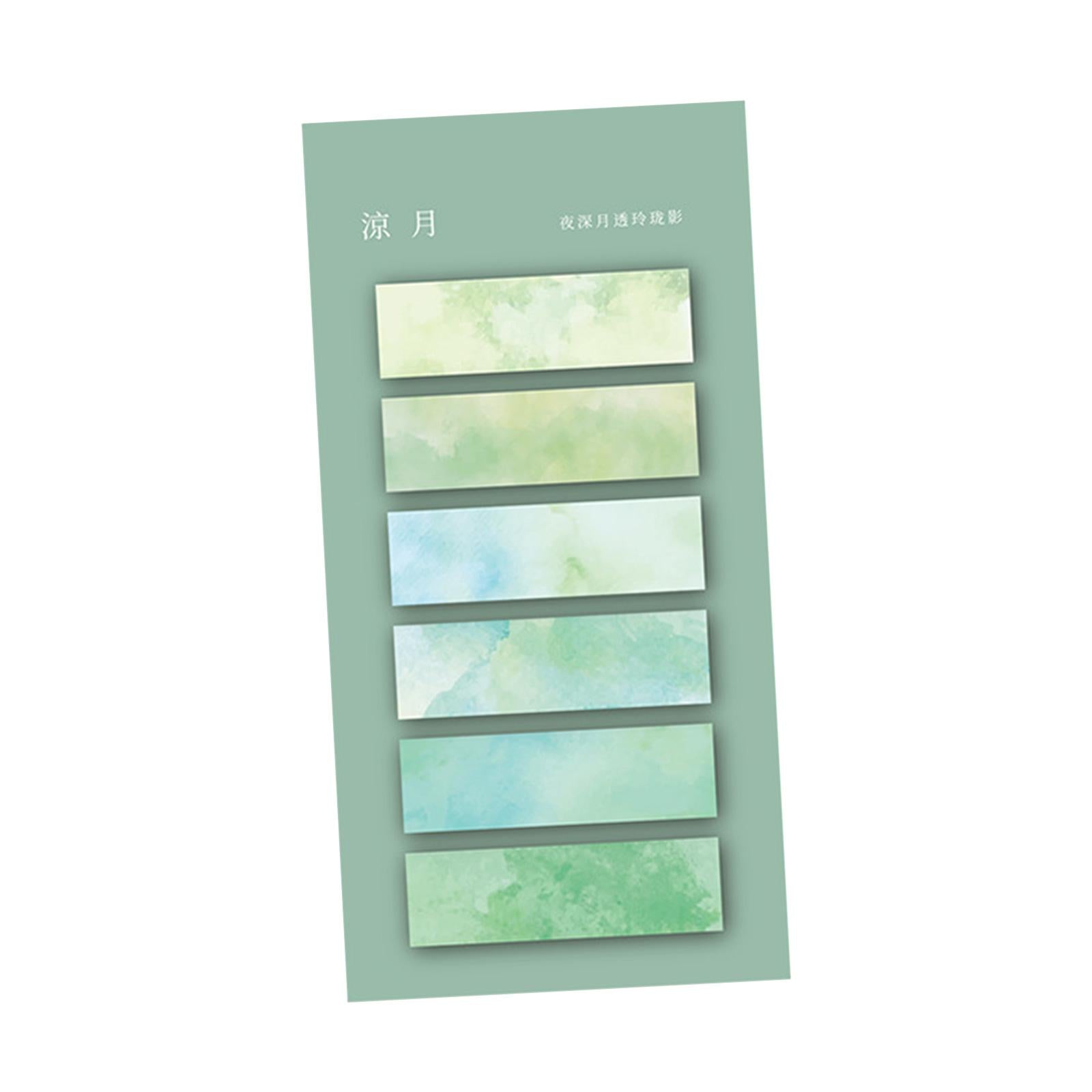 Page Marker Writable Handwritten Sticky Notes Tabs for Catalogs files Diaries Style E