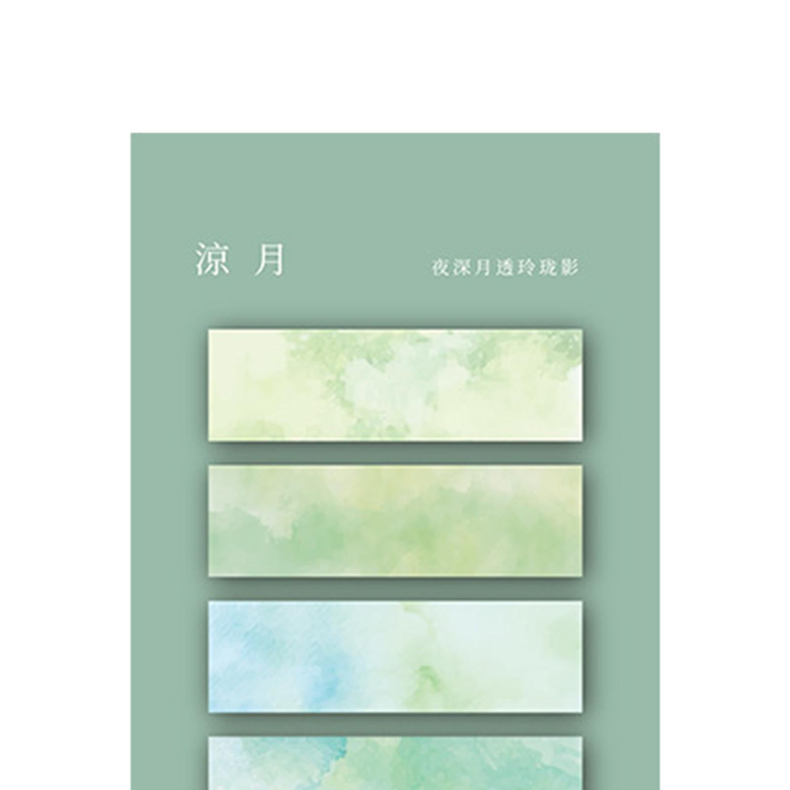Page Marker Writable Handwritten Sticky Notes Tabs for Catalogs files Diaries Style E
