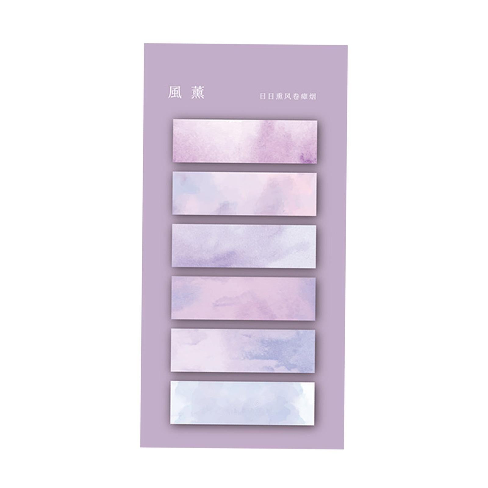 Page Marker Writable Handwritten Sticky Notes Tabs for Catalogs files Diaries Style F