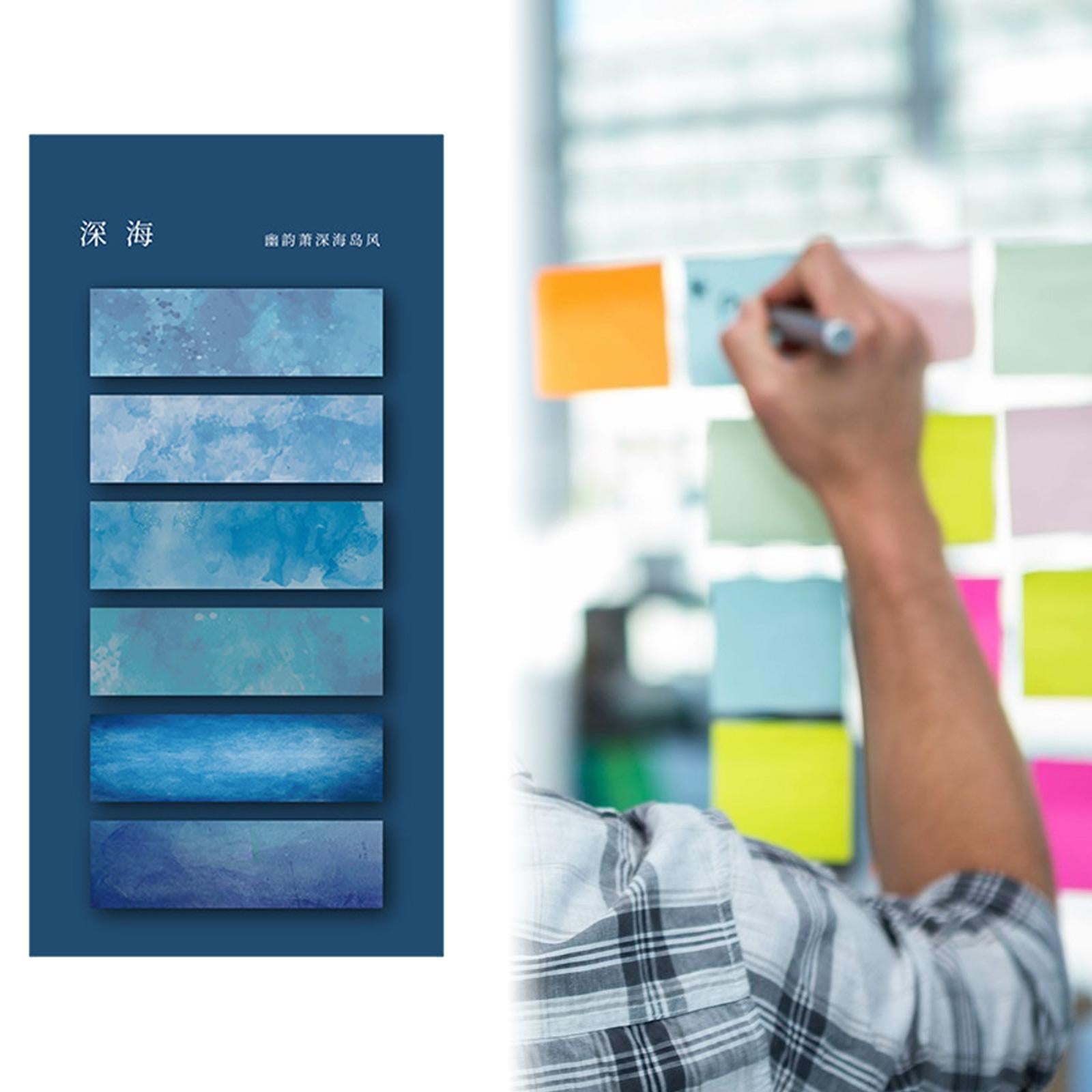 Page Marker Writable Handwritten Sticky Notes Tabs for Catalogs files Diaries Style G