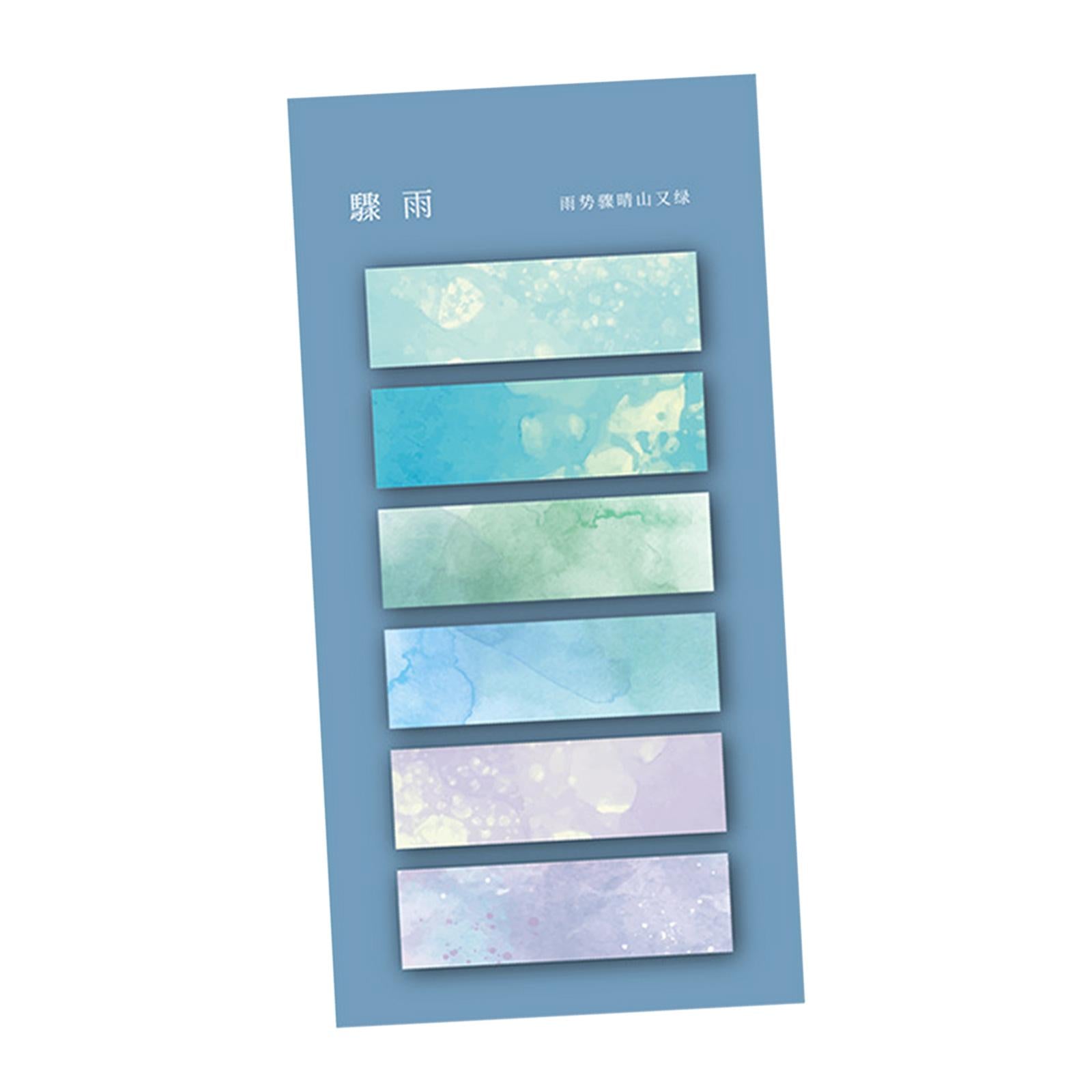 Page Marker Writable Handwritten Sticky Notes Tabs for Catalogs files Diaries Style H