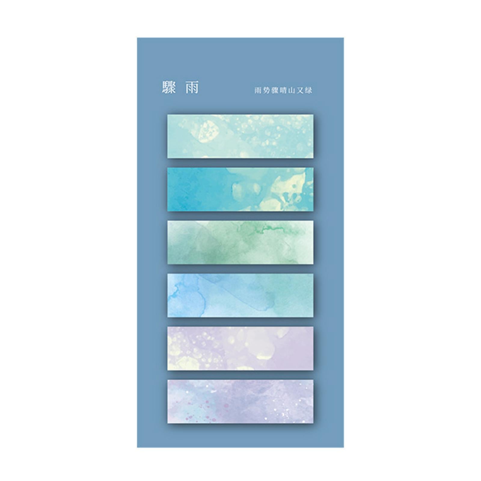 Page Marker Writable Handwritten Sticky Notes Tabs for Catalogs files Diaries Style H