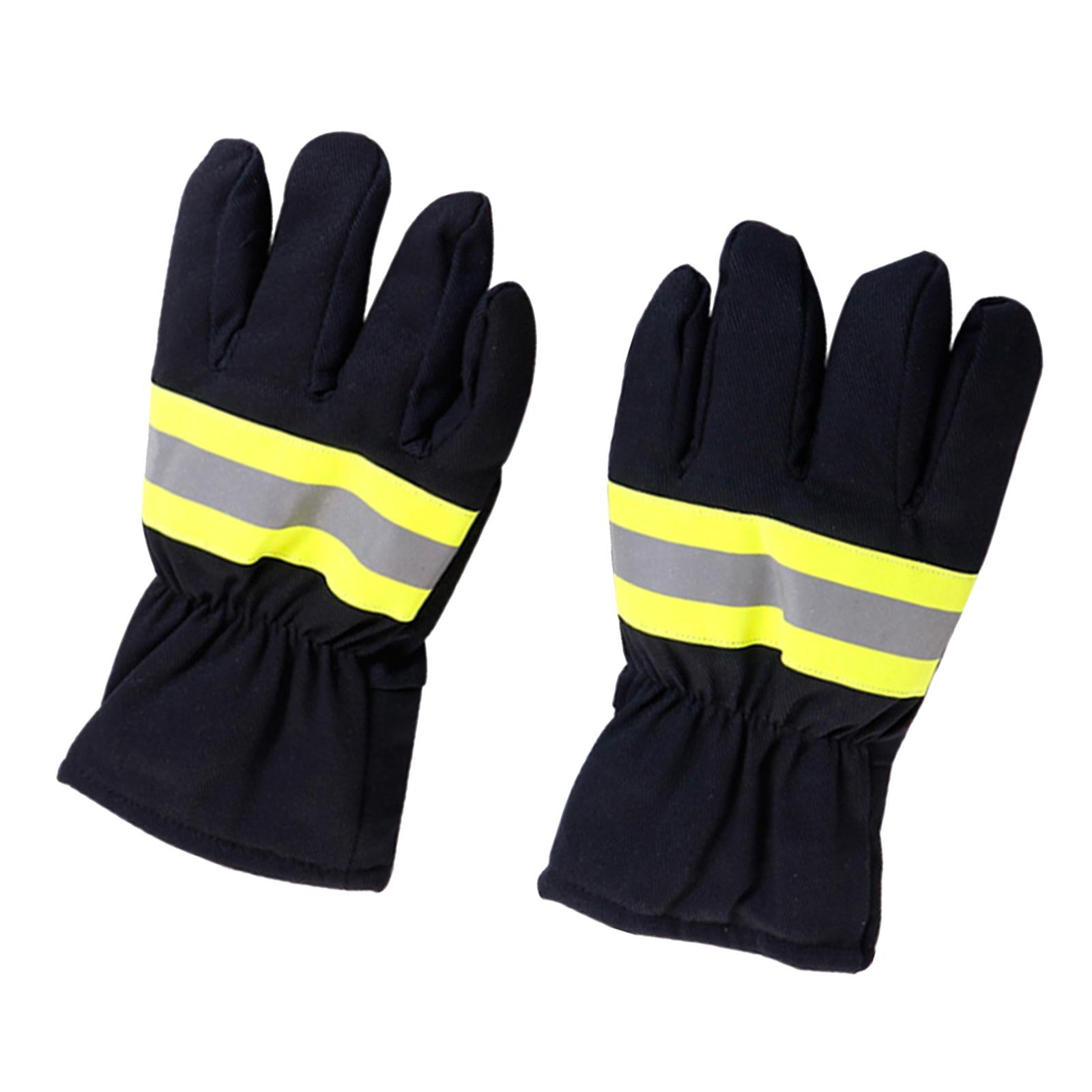 Work Gloves Reflective Welding Gloves Rescue Extrication Glove for Women Men