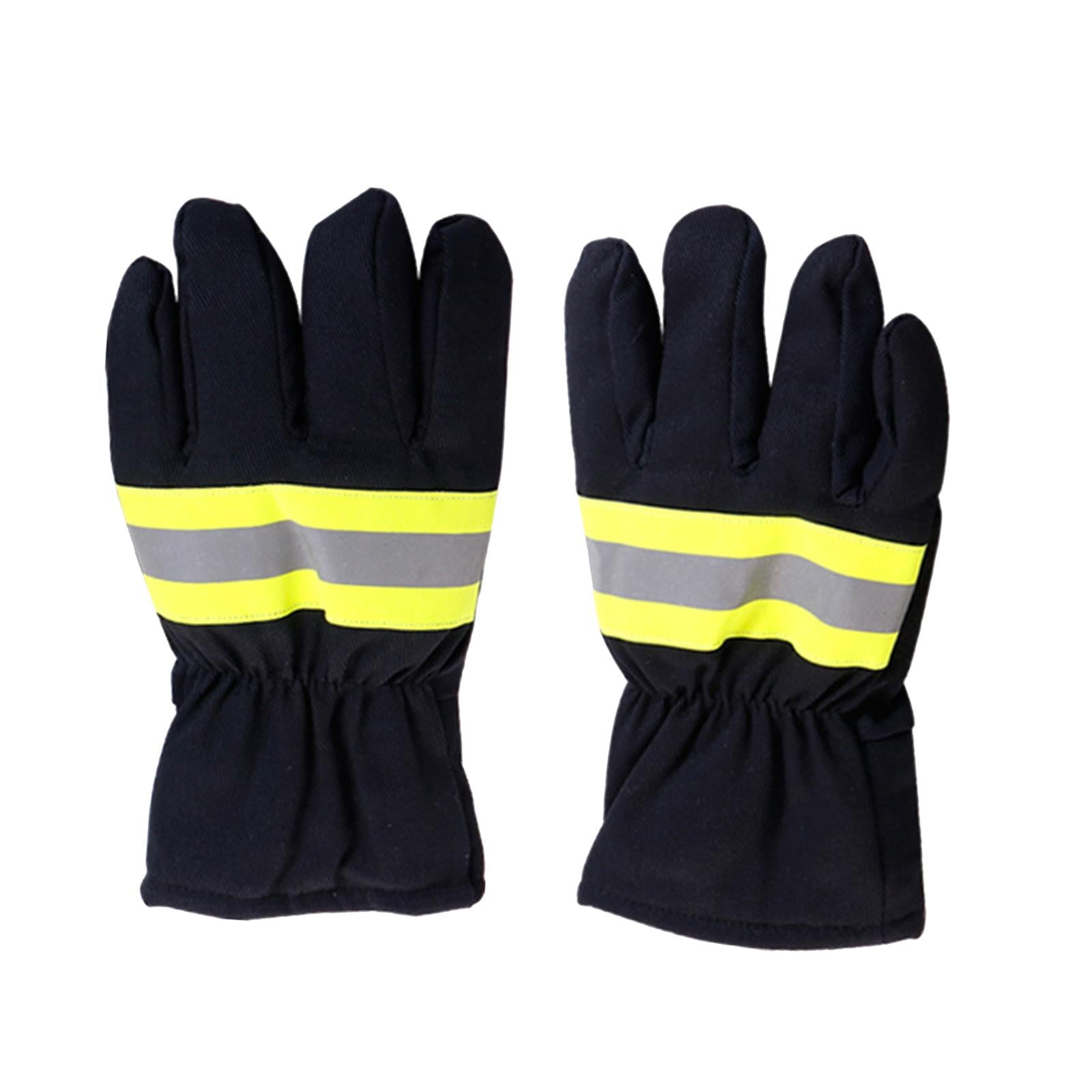 Work Gloves Reflective Welding Gloves Rescue Extrication Glove for Women Men