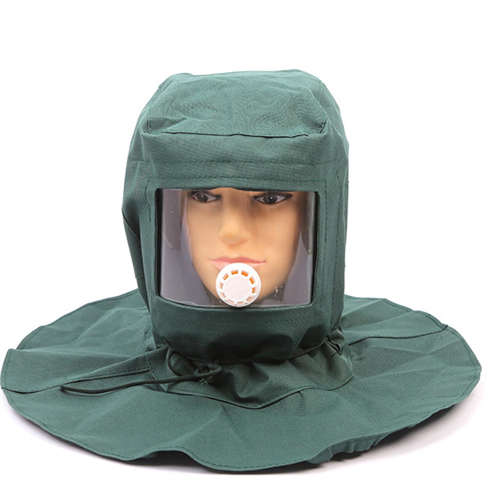 Sandblasting Hood Professional Attachments Cloak Sandblasting Helmets Lenses