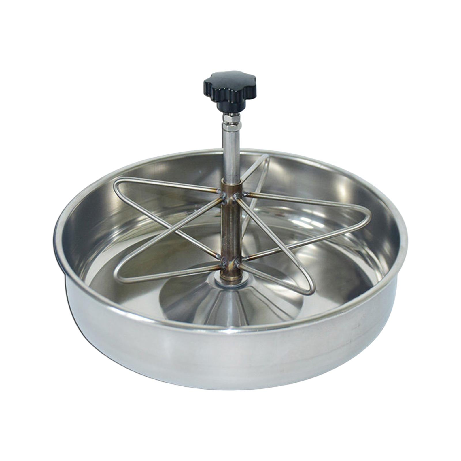 Pig Food Trough Mountable Heavy Duty Basin Pig Waterer for Poultry Pet Cattl
