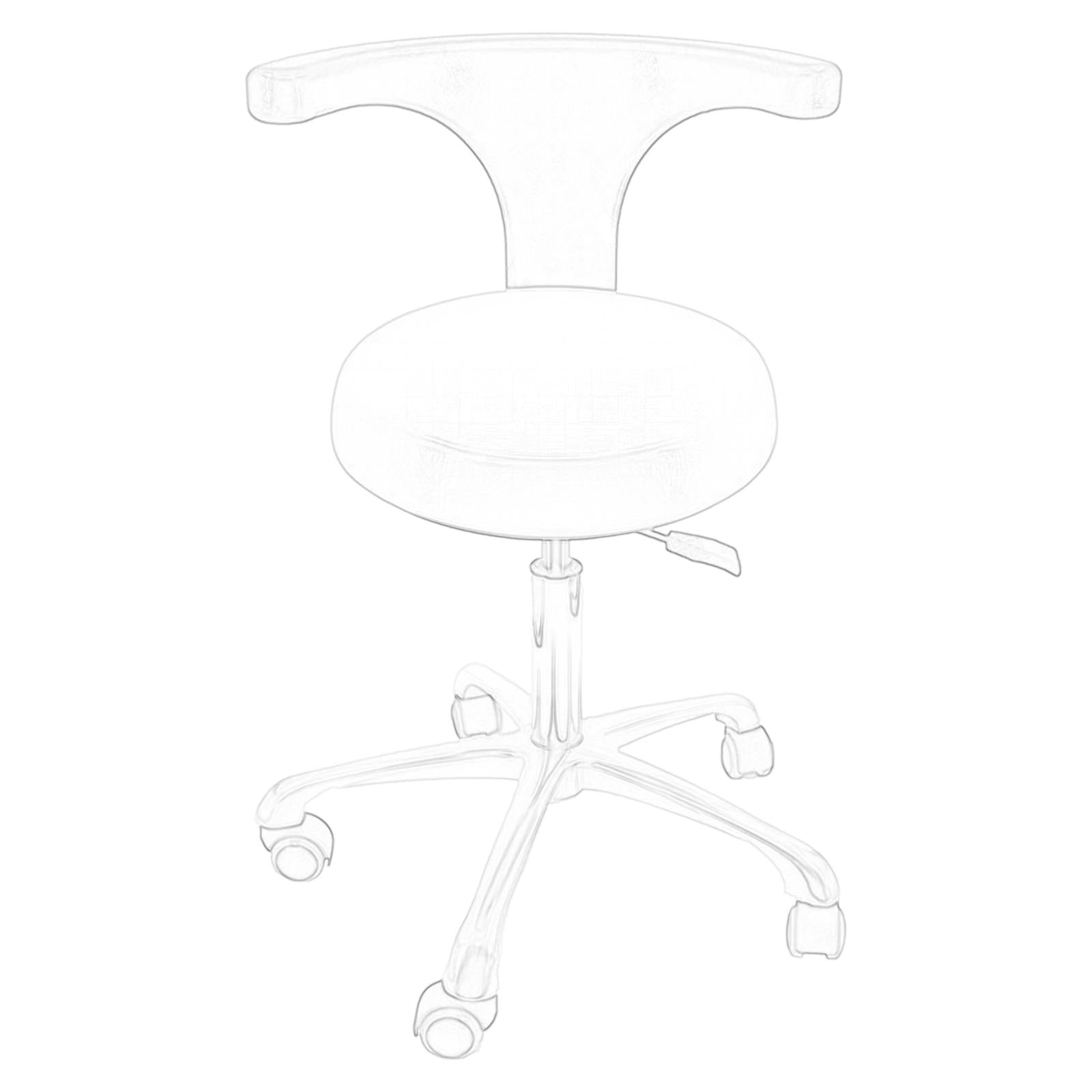 Backrest Tilt Back Backrest Medical office Chair Accessories Replaces