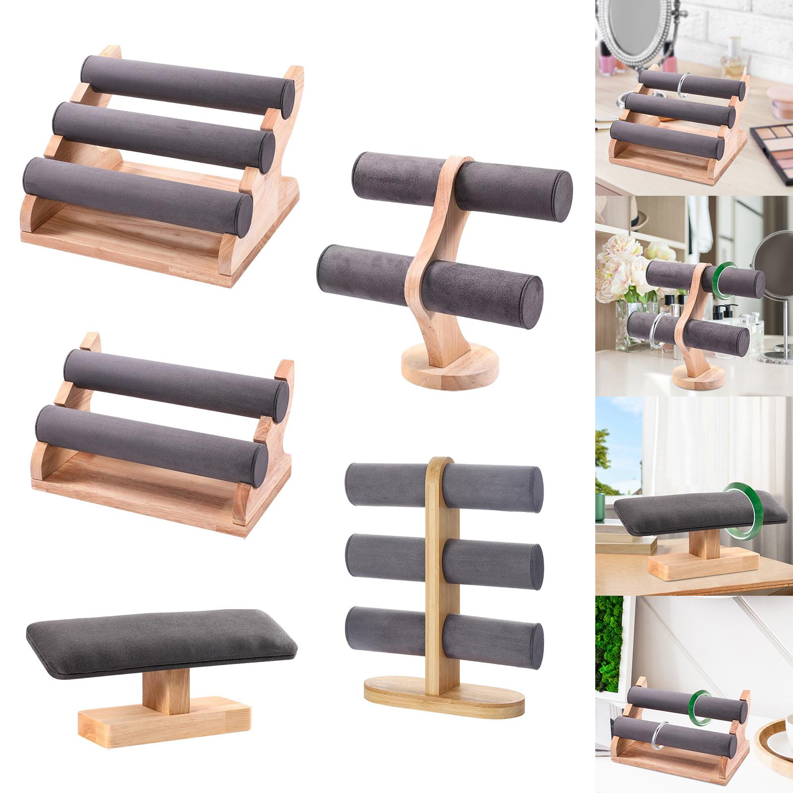 Velvet Bracelet Display Stand Watch Holder Necklaces Holder 30.5x26x20cm