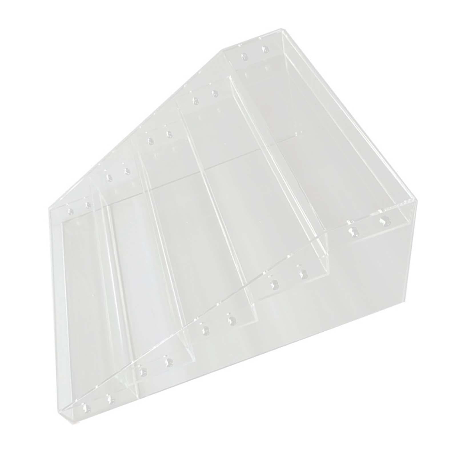 Spice Rack Storage Shelves 5 Step Tea Cup Stand Shelf for Candies Toys Model
