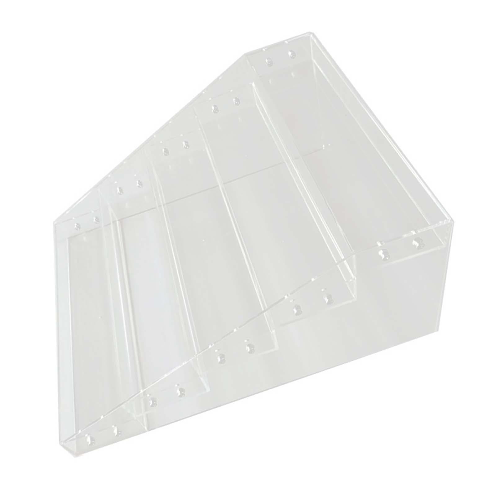 Spice Rack Storage Shelves 5 Step Tea Cup Stand Shelf for Candies Toys Model