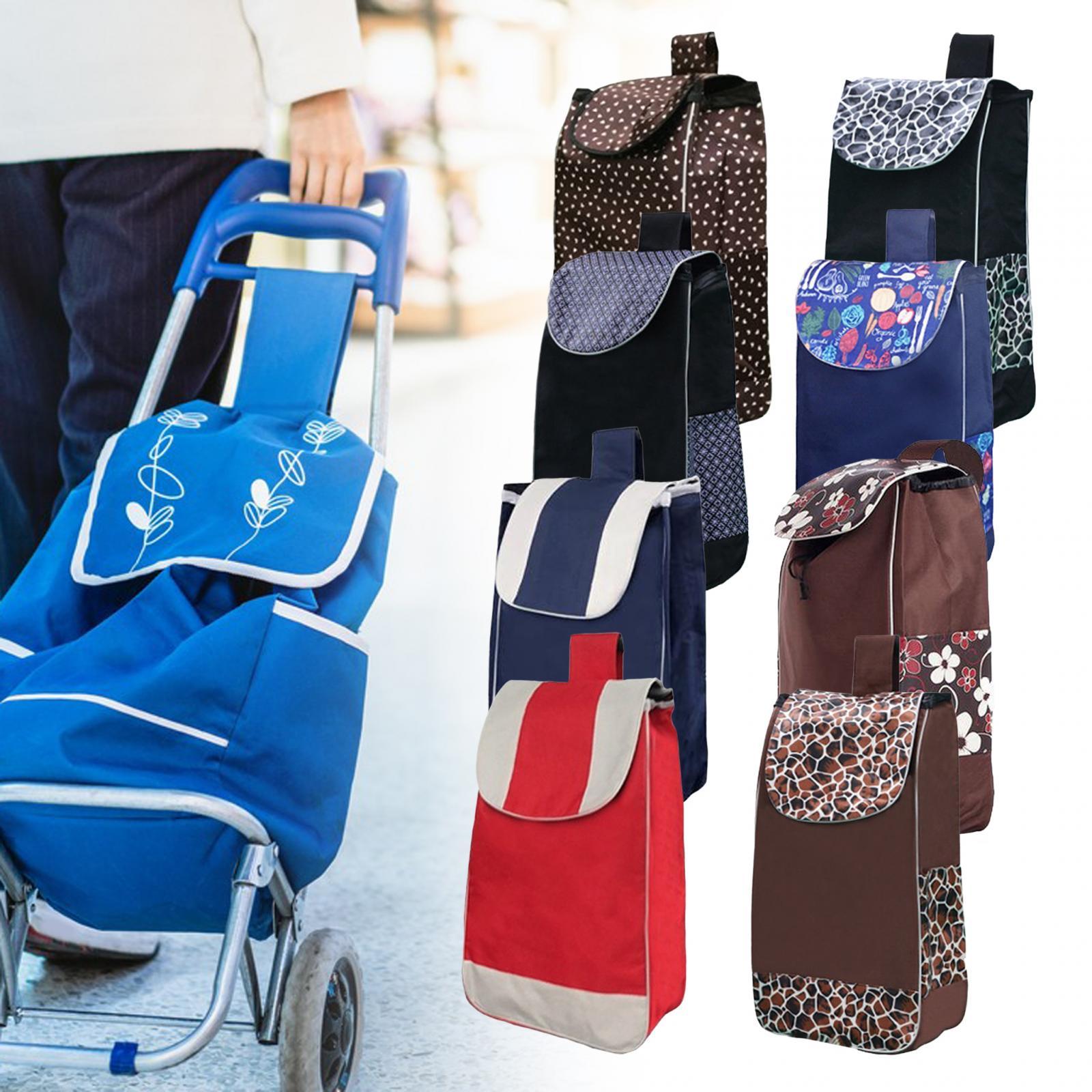 Shopping Cart Replacement Bag Oxford Cloth Waterproof Durable Large Capacity Style A Thickened