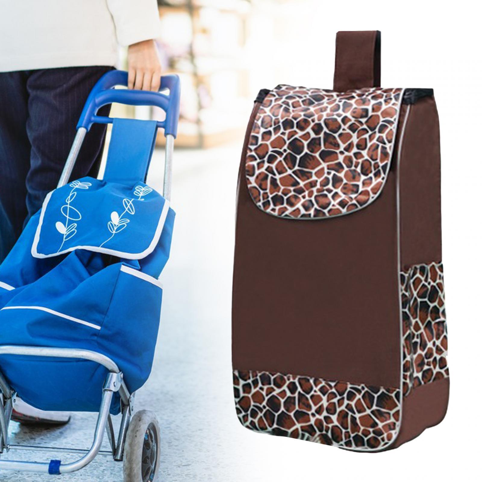 Shopping Cart Replacement Bag Oxford Cloth Waterproof Durable Large Capacity Style H Thickened