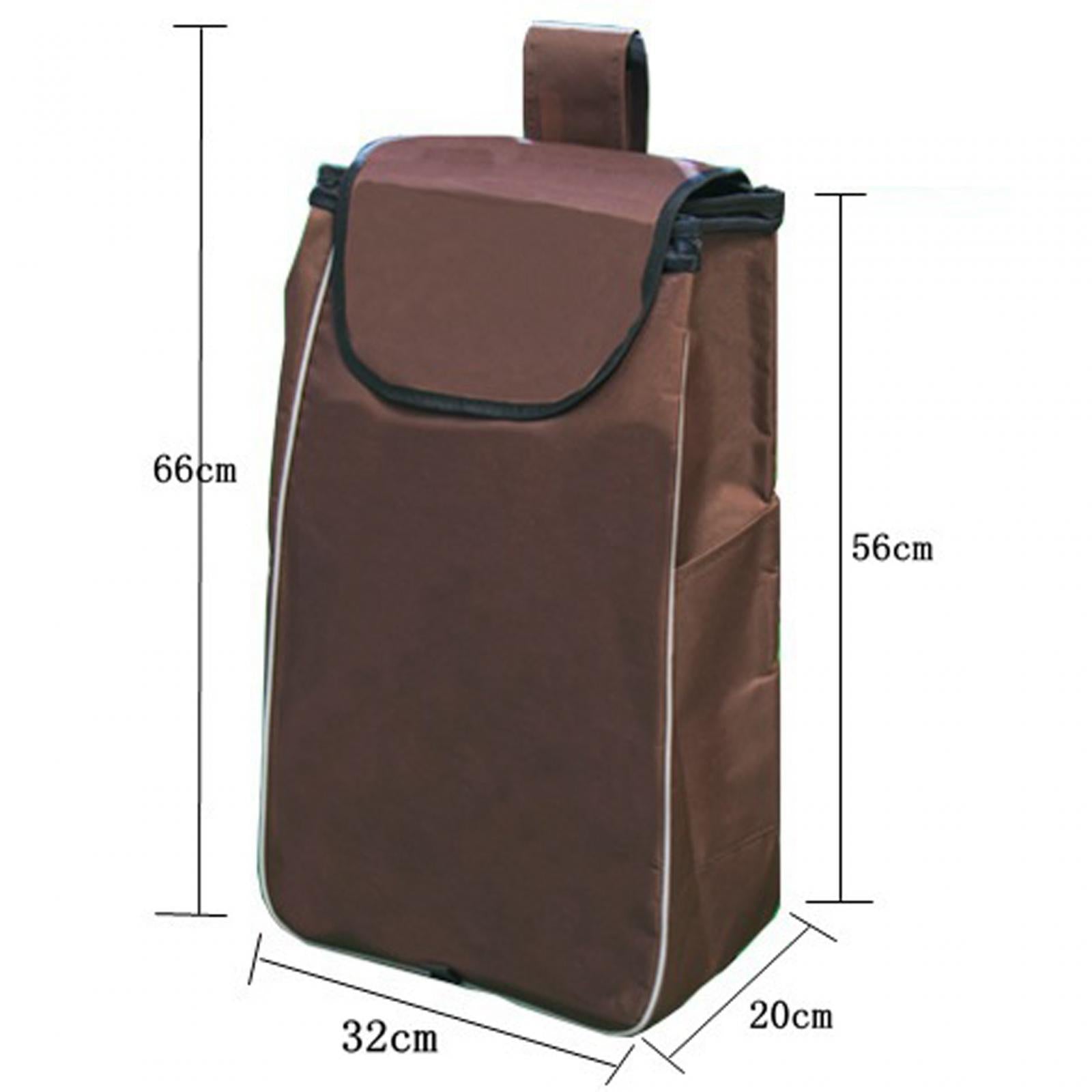Shopping Cart Replacement Storage Bag Waterproof Durable Lightweight Folding Coffee Thickened