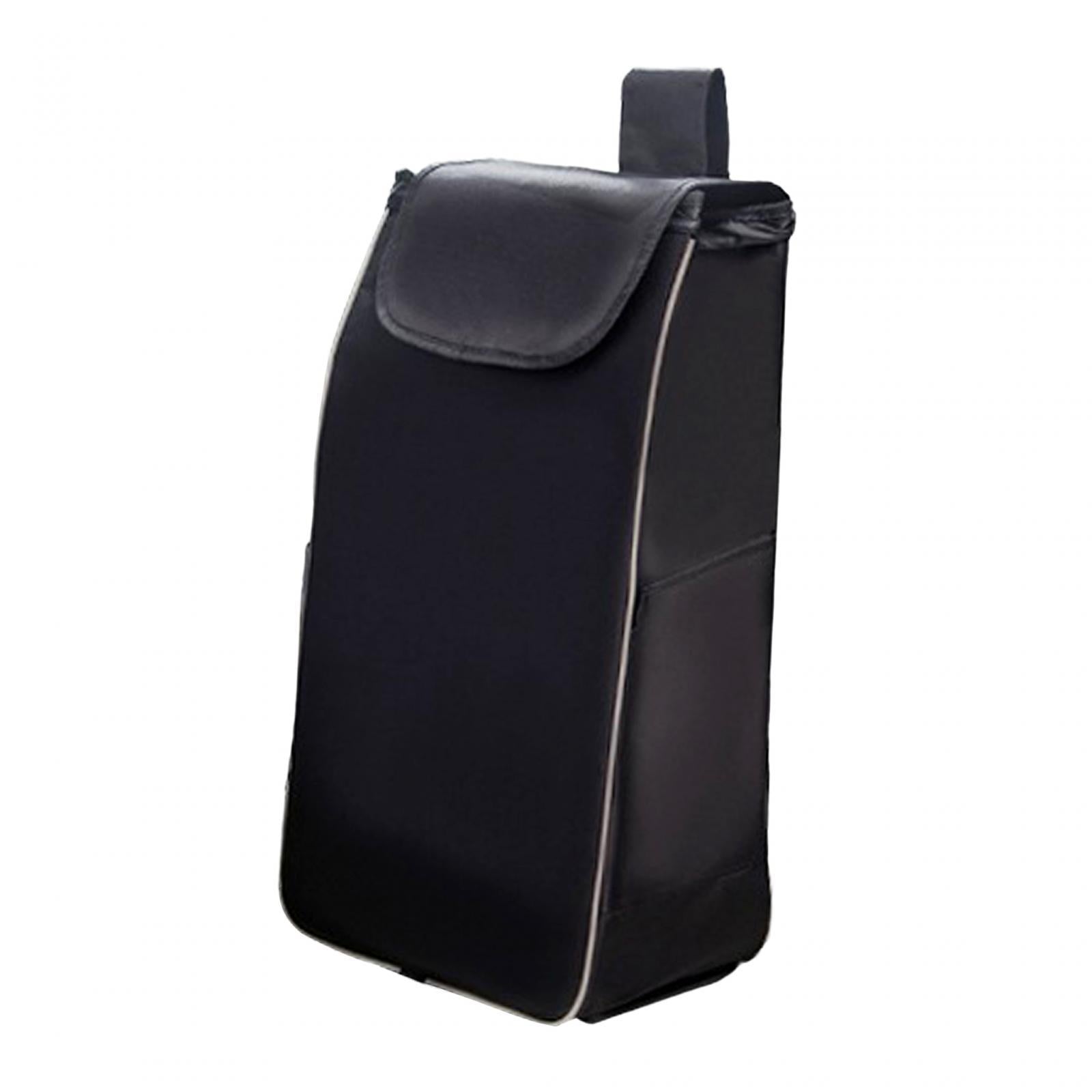 Shopping Cart Replacement Storage Bag Waterproof Durable Lightweight Folding Black Thickened