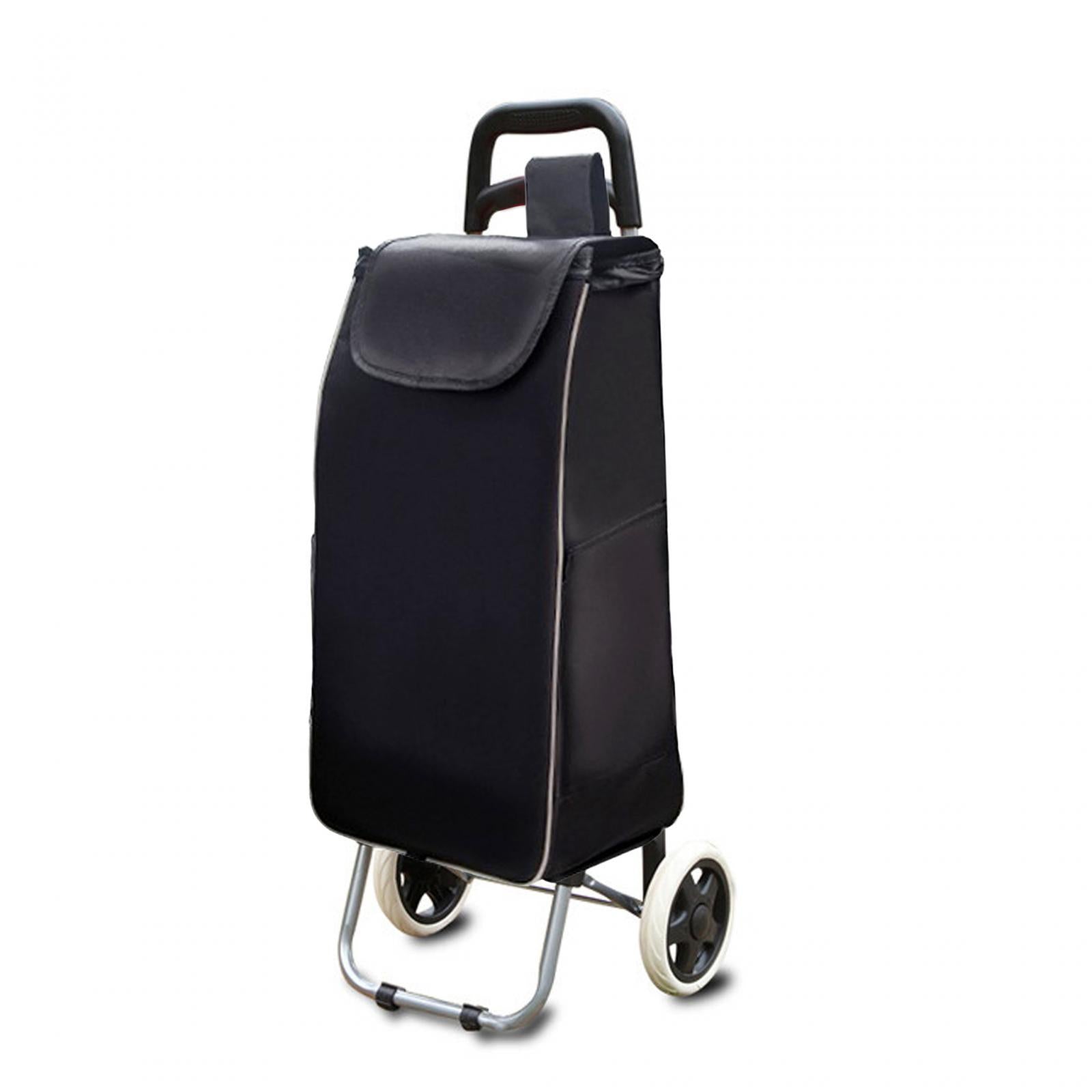 Shopping Cart Replacement Storage Bag Waterproof Durable Lightweight Folding Black Thickened