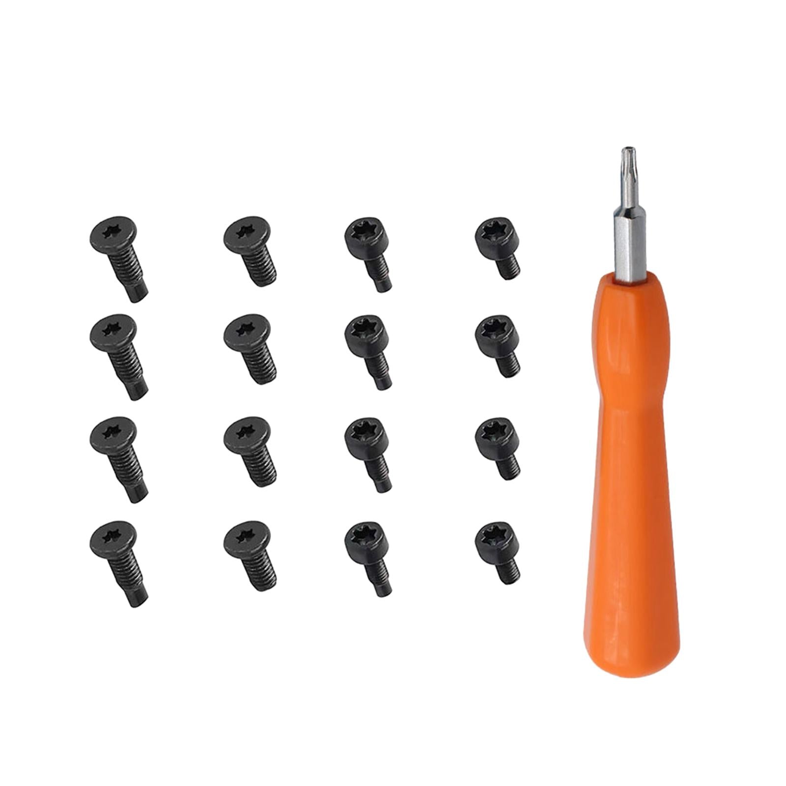 Mini Screwdriver Set 2 in 1 Hand Tool for Electronics Video Door Bell Repair 2pcs with 16 screws