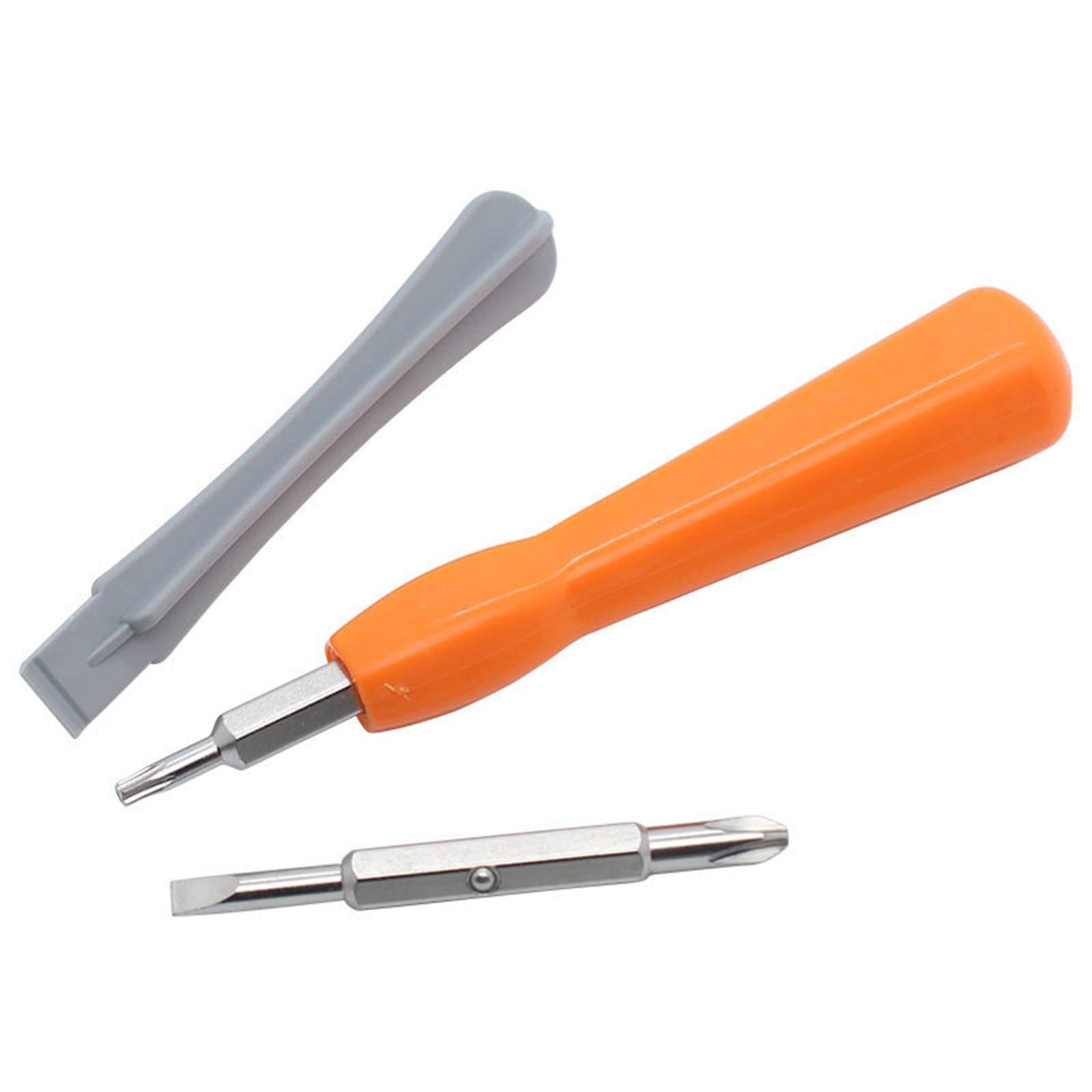 Mini Screwdriver Set 2 in 1 Hand Tool for Electronics Video Door Bell Repair 4pcs with 40 screws