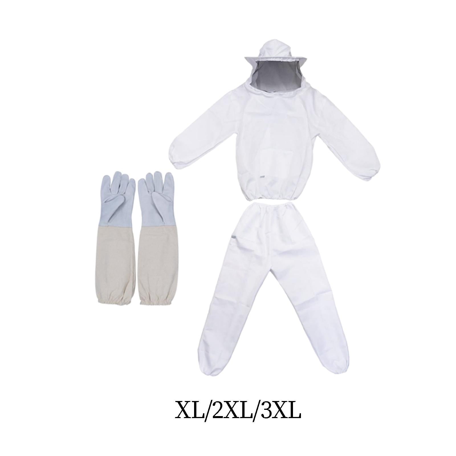 Beekeeper Costume Bee Keepers Suit Professional Full Body Beekeeping Clothes XL