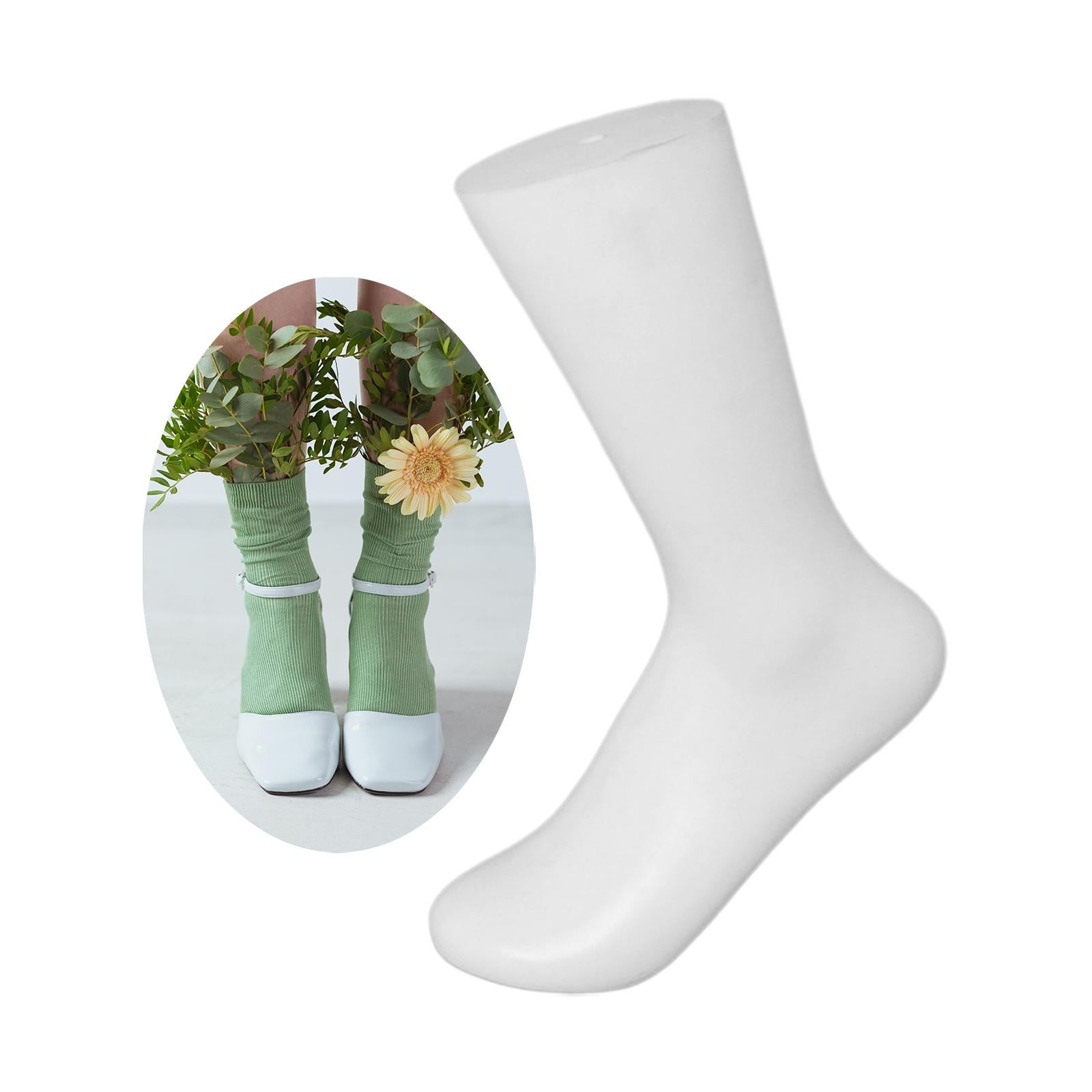 Sock Model Shoes Display Props Foot Sock Display Model for Shop Retail Shoes Women