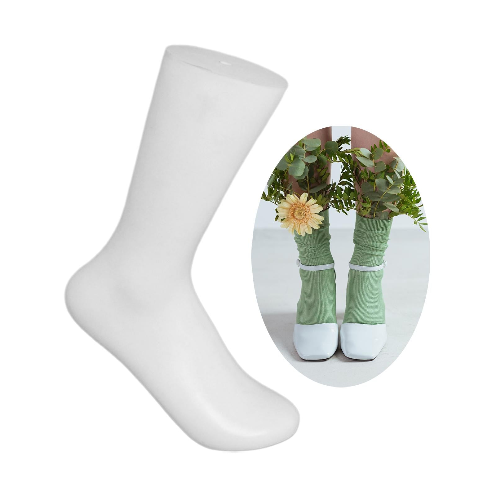 Sock Model Shoes Display Props Foot Sock Display Model for Shop Retail Shoes Women